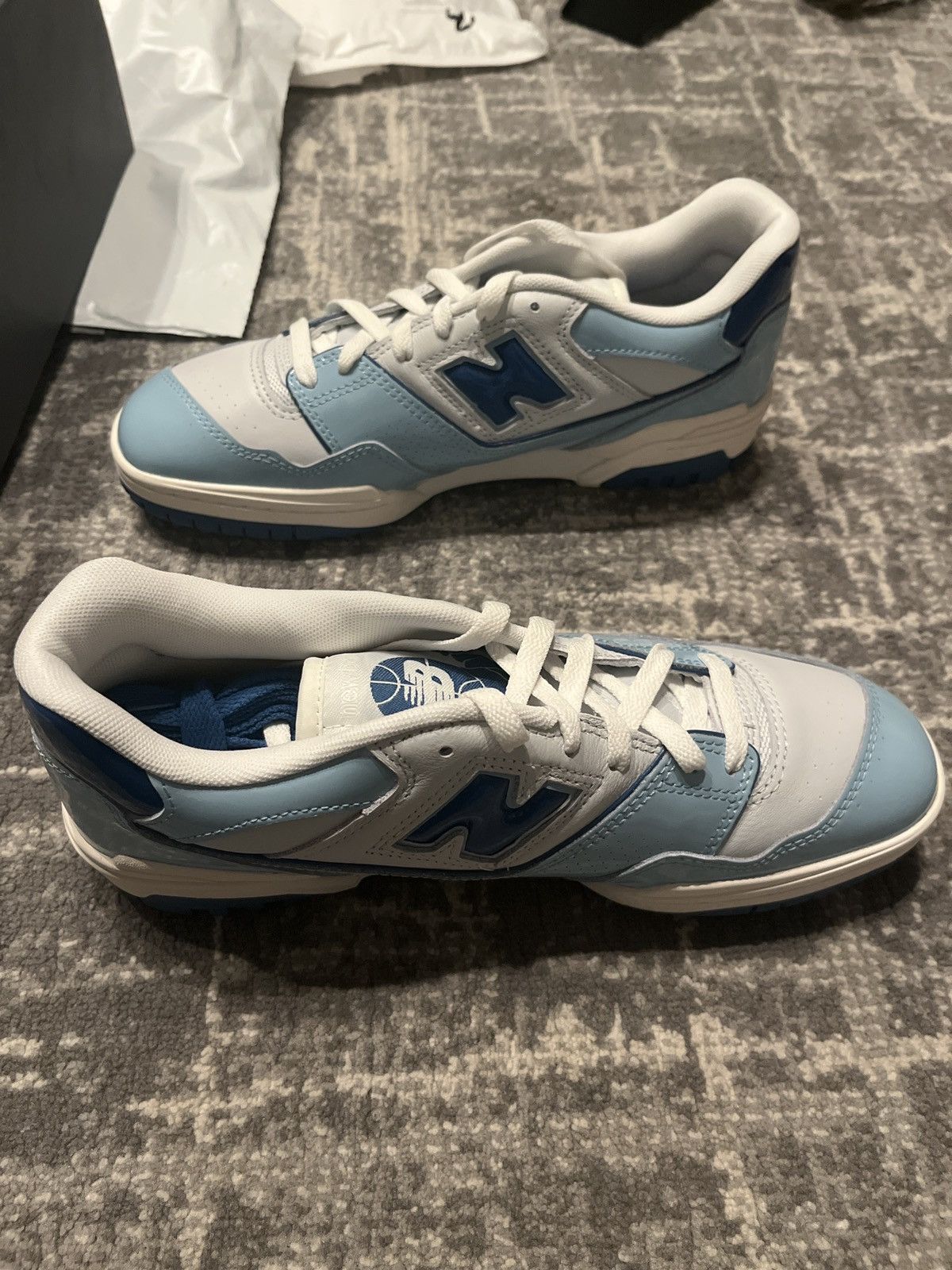 New Balance New Balance 550 Chrome Blue Patent Size US 11 / IT 41 - 6 Thumbnail