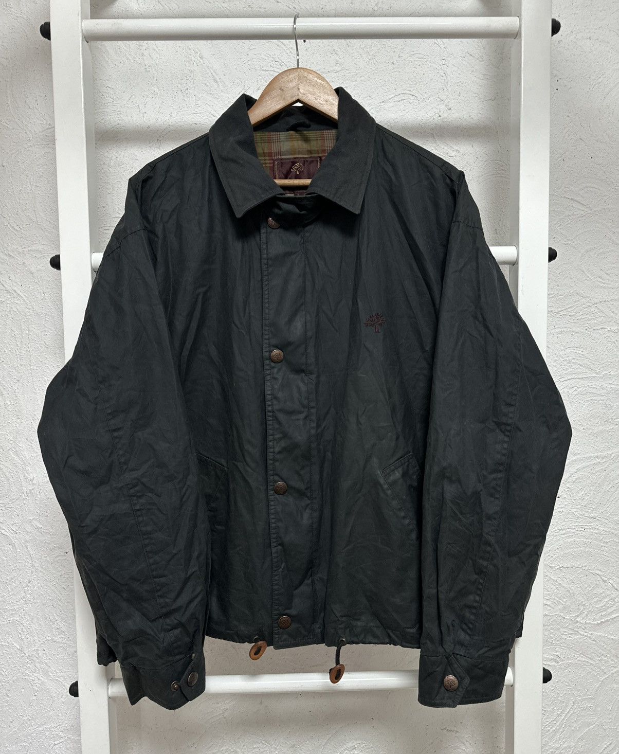 Mulberry Men’s Wax Mulberry Vintage Bomber Jacket Size L Size US L / EU 52-54 / 3 - 1 Thumbnail
