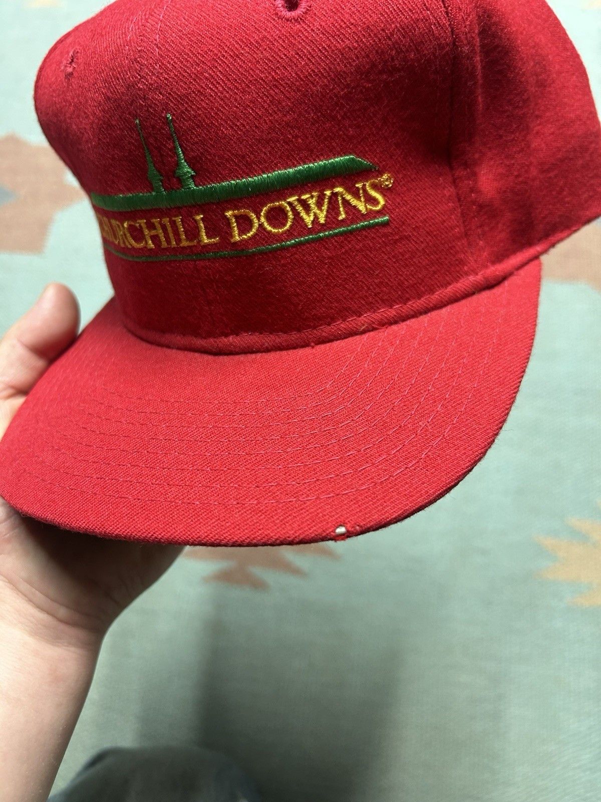 Vintage sports specialties hat Churchill downs Kentucky derby wool Size ONE SIZE - 3 Thumbnail