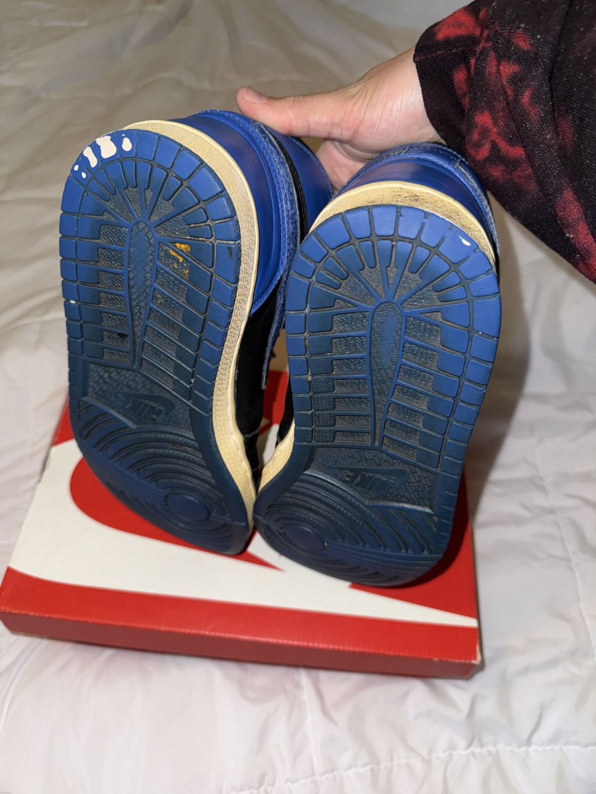 Nike Nike Air Jordan 1 Royal Blue (2001) Size US 11.5 / EU 44-45 - 8 Thumbnail