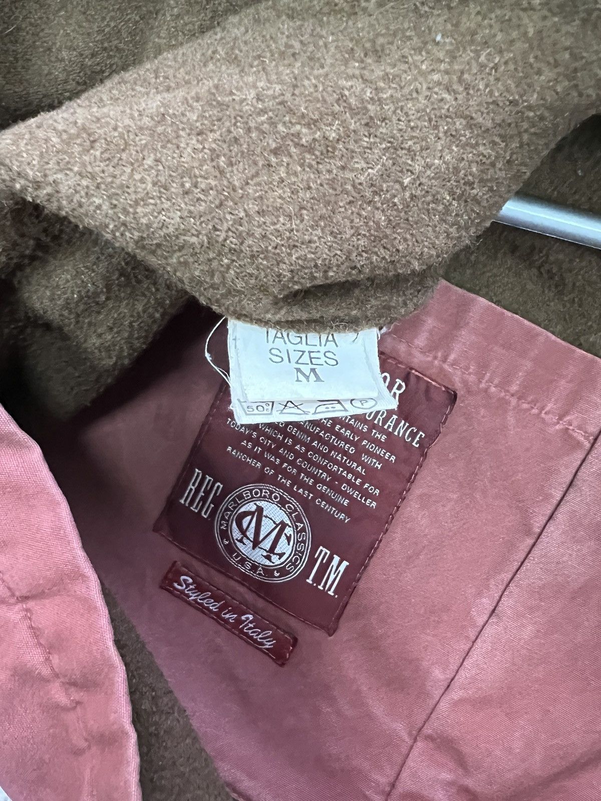 Marlboro × Marlboro Classics × Vintage Vintage 90s Marlboro Classics Jacket Made Italy Coat Size US M / EU 48-50 / 2 - 12 Thumbnail