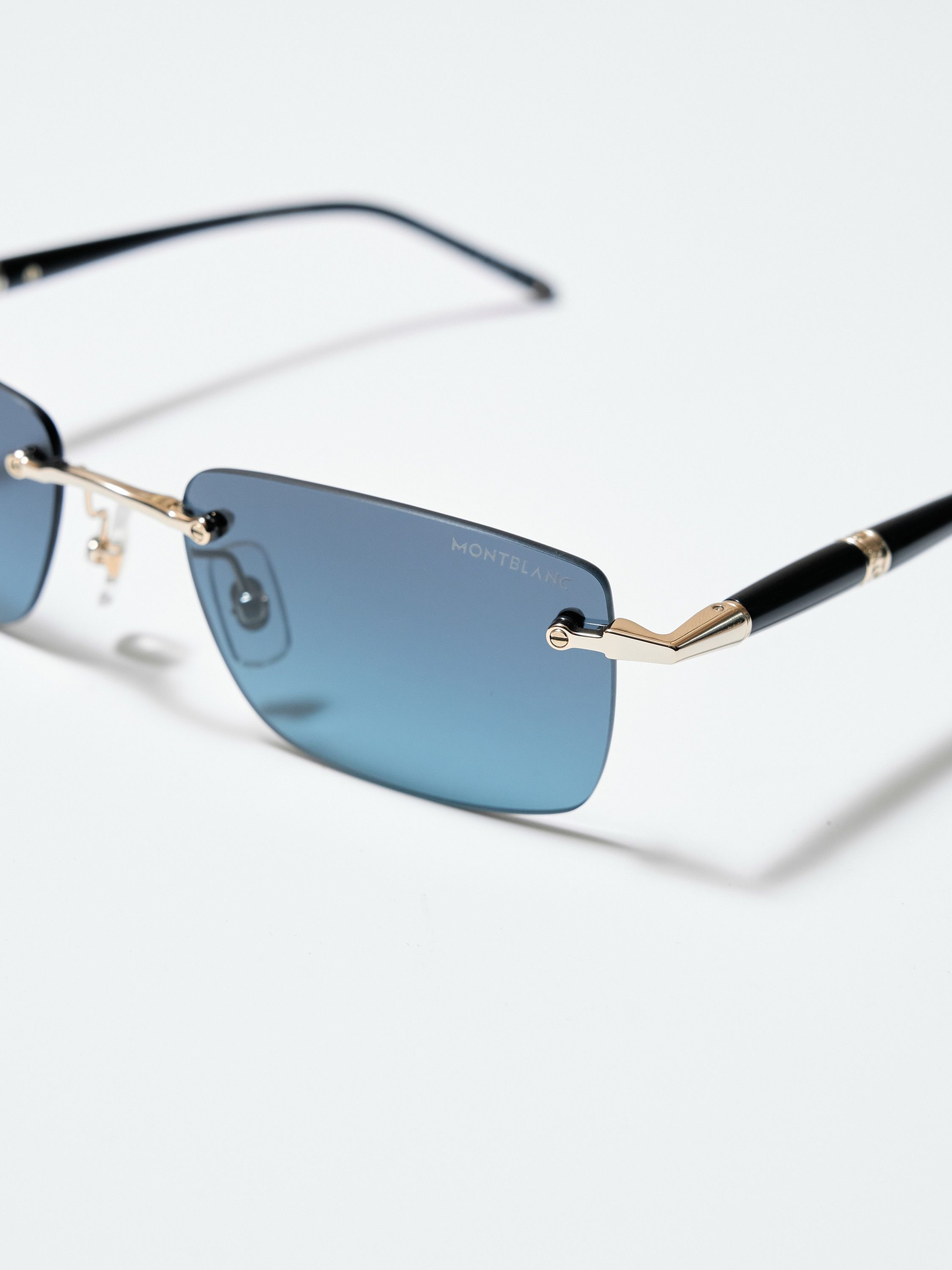 Montblanc MONTBLANC MB0344S 008 SUNGLASSES Size ONE SIZE - 2 Thumbnail