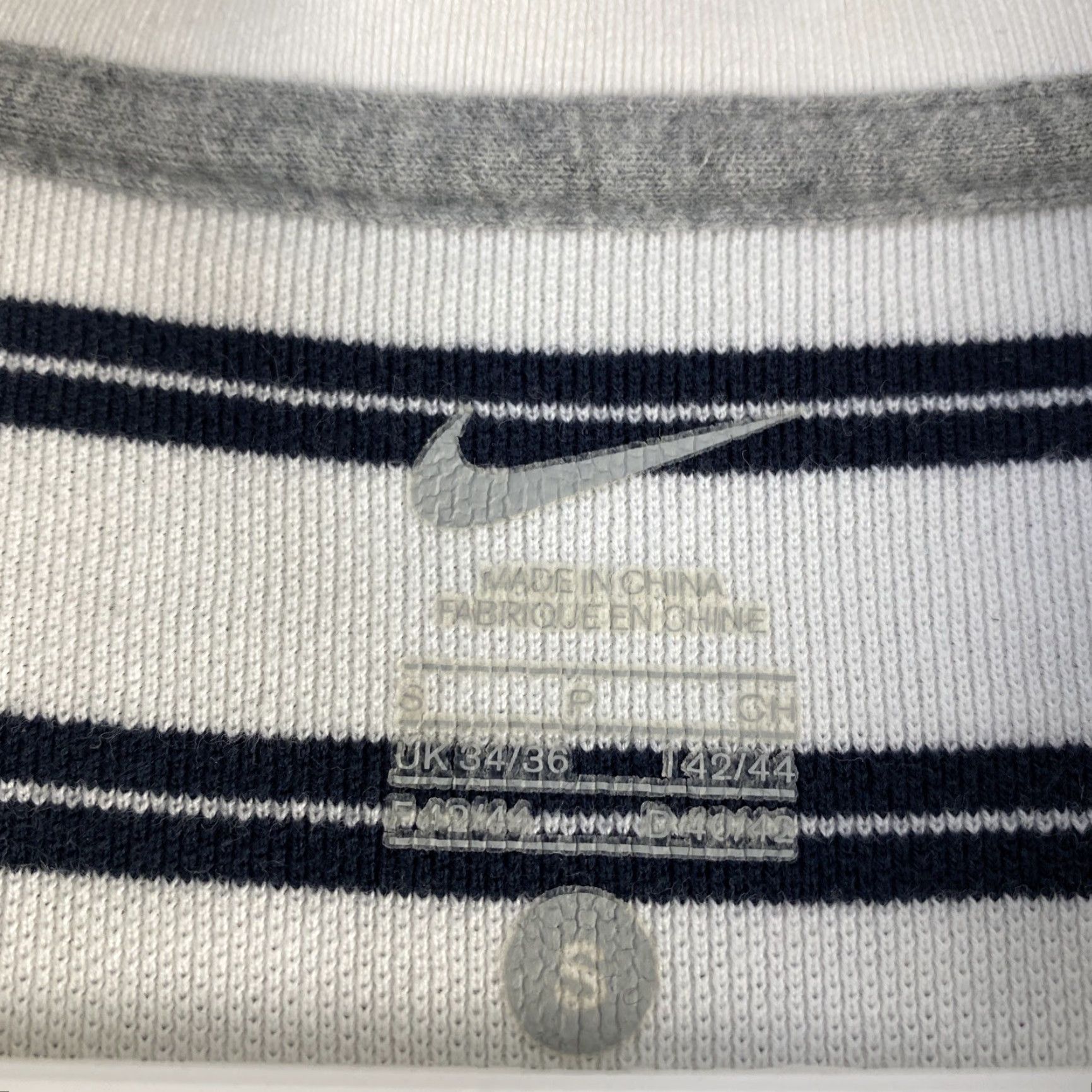 Nike Nike Golf Polo Shirt Cotton Tour Performance Striped White Mens Size S 49-8 Size US S / EU 44-46 / 1 - 6 Thumbnail