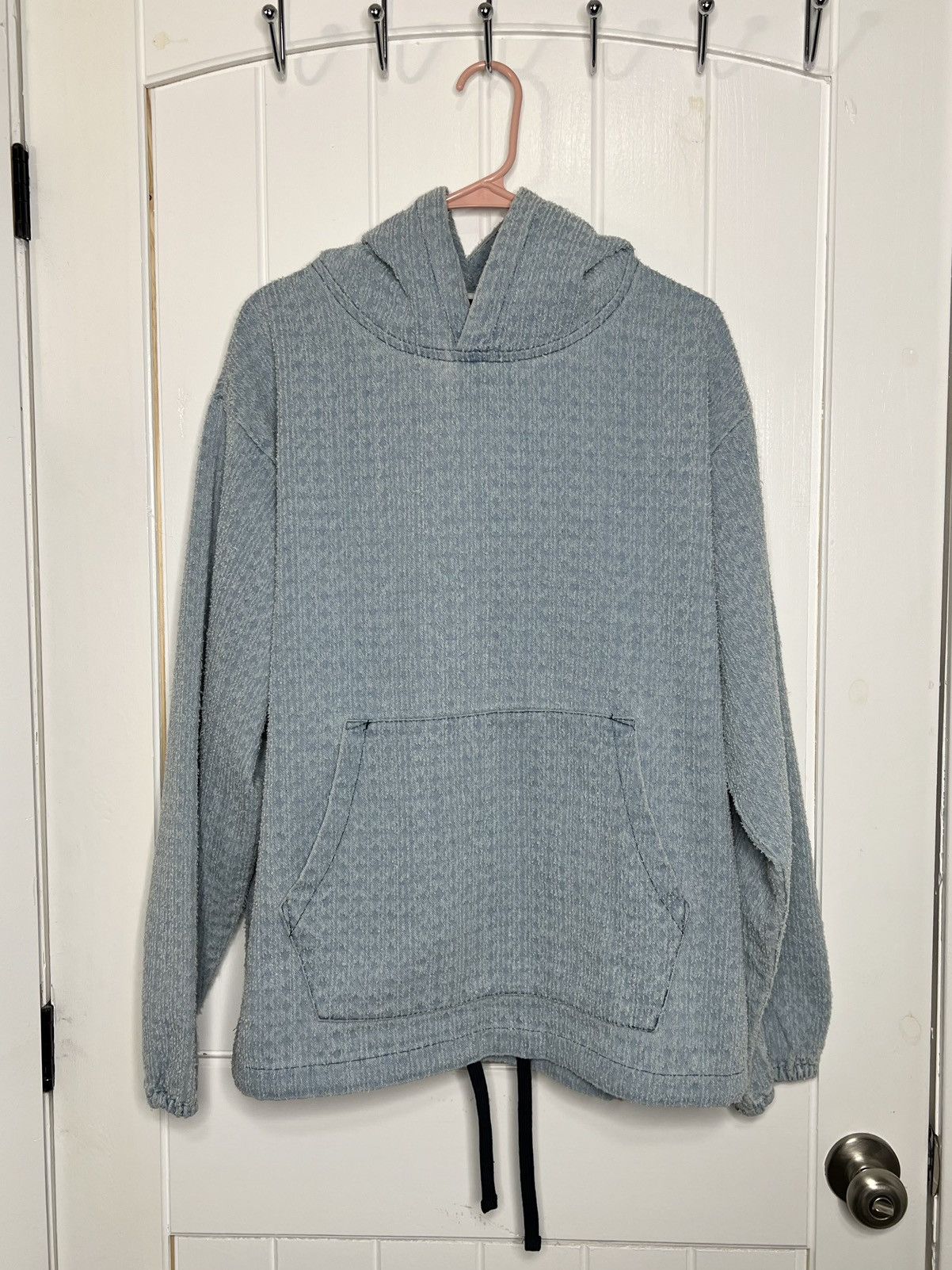 Pleasures Pleasures Expand Poncho (Blue) Hoodie - Size Medium Size US M / EU 48-50 / 2 - 1 Thumbnail