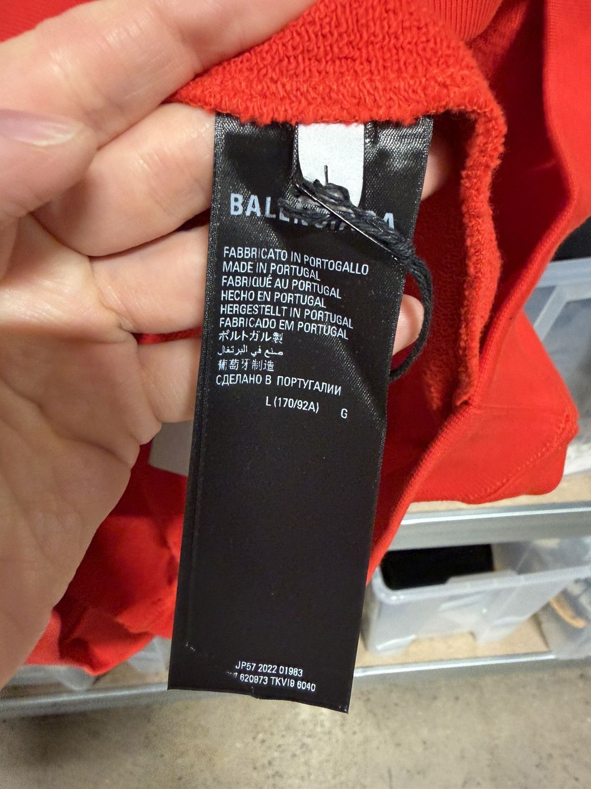 Balenciaga Balenciaga Campaign Political Embroidery Hoodie NEW 1300$ Size US XXL / EU 58 / 5 - 4 Thumbnail