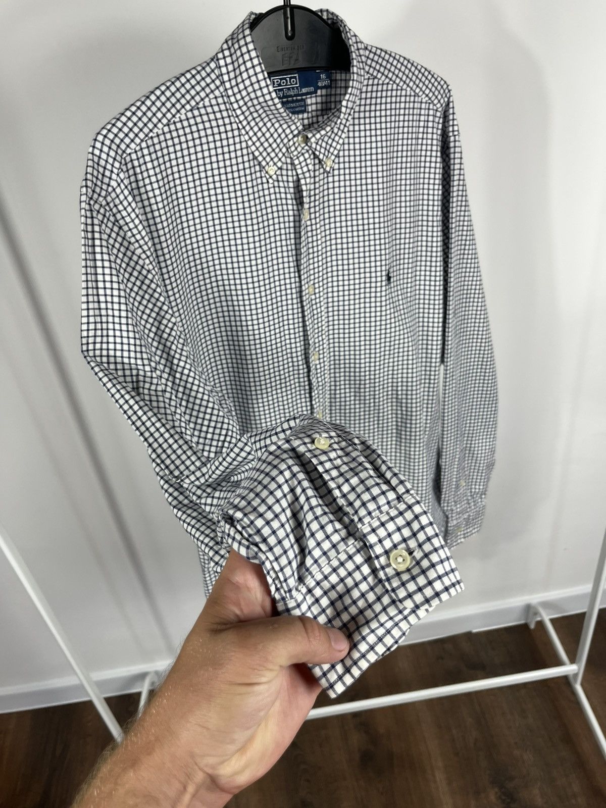 Polo Ralph Lauren Polo Ralph Lauren Checked Shirt Yarmouth 16 40/41 Cotton Size US L / EU 52-54 / 3 - 10 Thumbnail