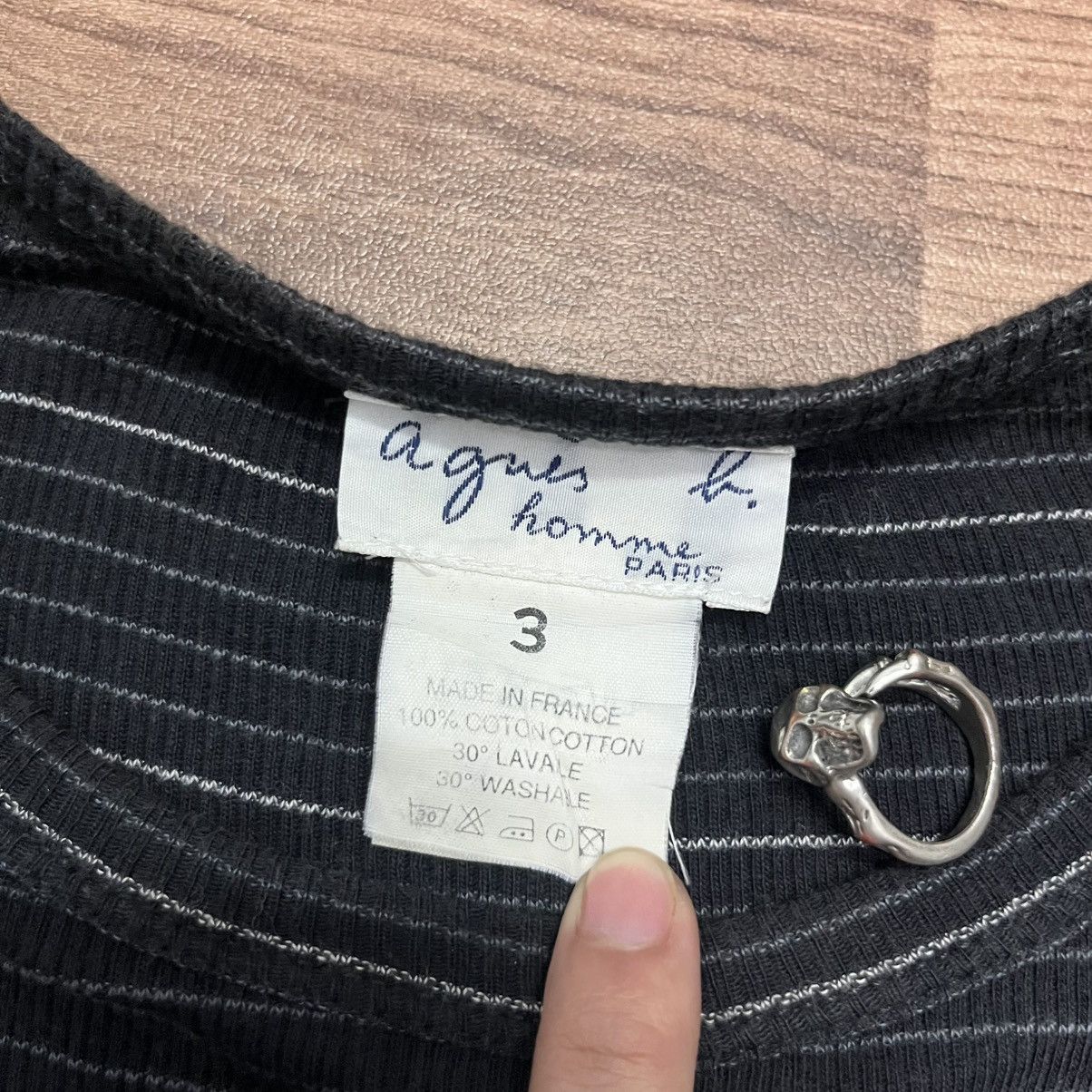 agnes b. Agnes b Homme Paris Striped Tee Size M / US 6-8 / IT 42-44 - 4 Thumbnail