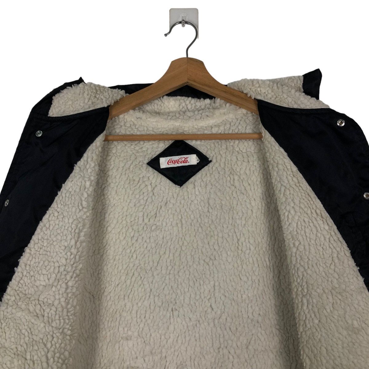 Japanese Brand 🔥90’s Vintage Coca Cola Coach Long Jacket Mink Fur Lining Size US L / EU 52-54 / 3 - 13 Thumbnail