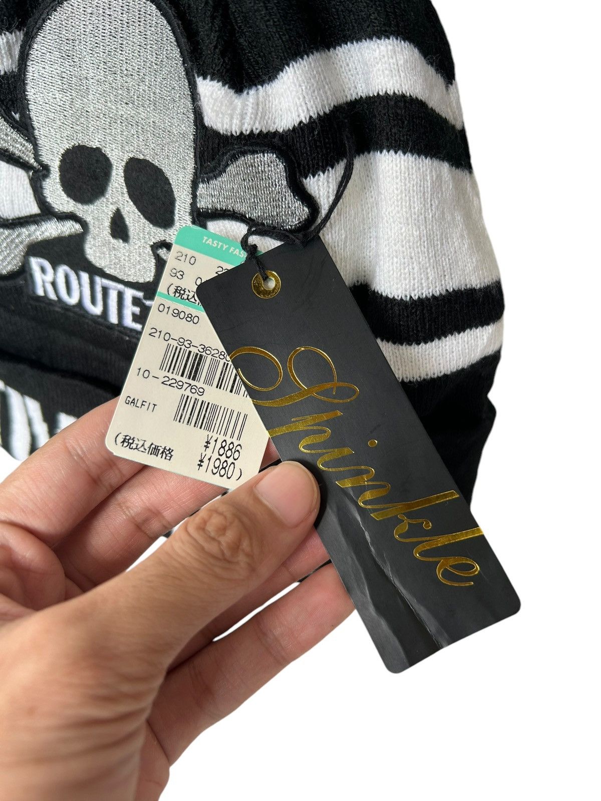 Japanese Brand × Kapital × Vintage Japanese Brand Skull Beanie Hats with tags Rare🎌☠️☠️ Size ONE SIZE - 3 Thumbnail