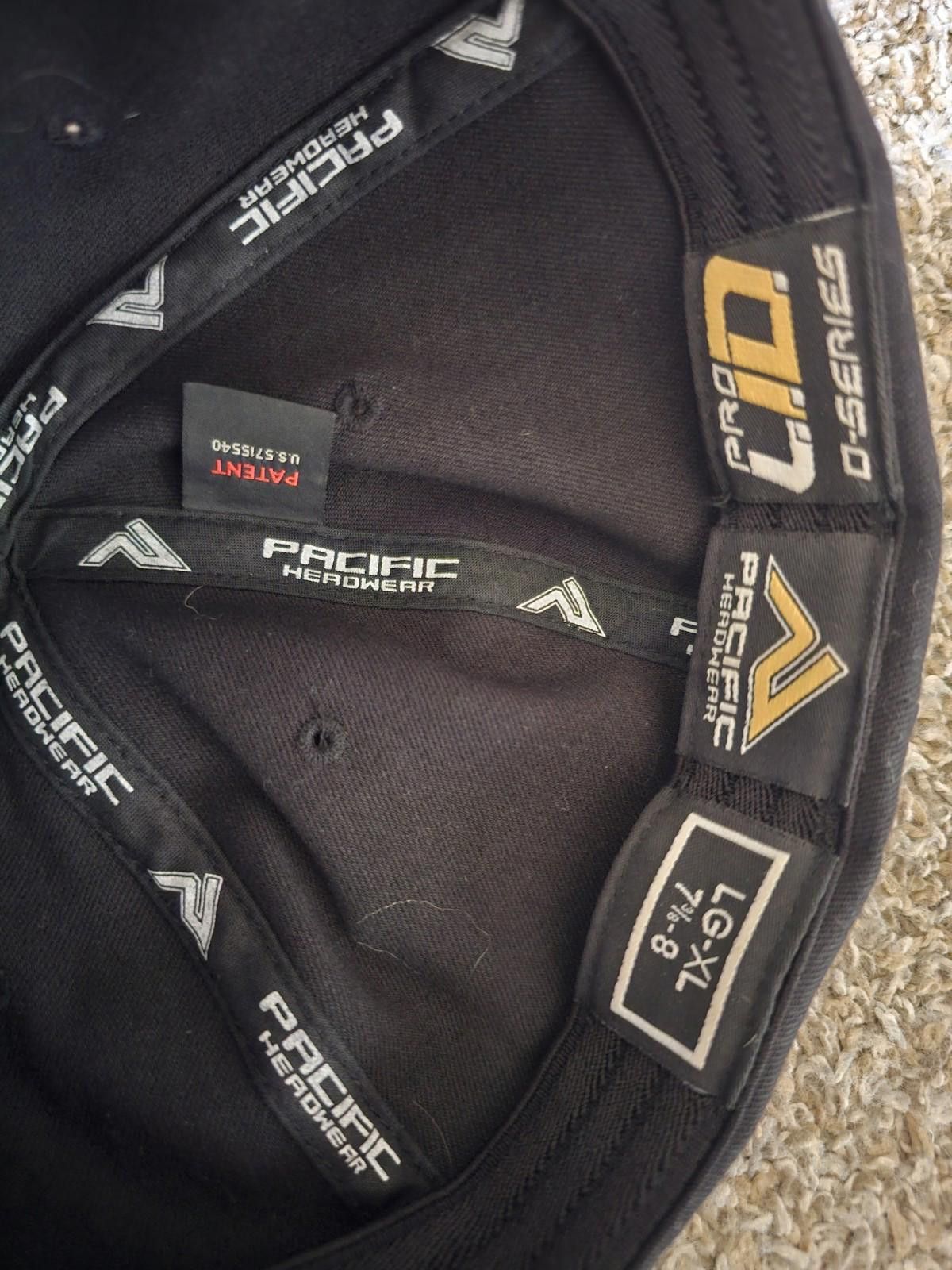 Designer Madison Mallards Pro L.I.D. O SERIES fitted hat L/XL Black Size ONE SIZE - 7 Thumbnail