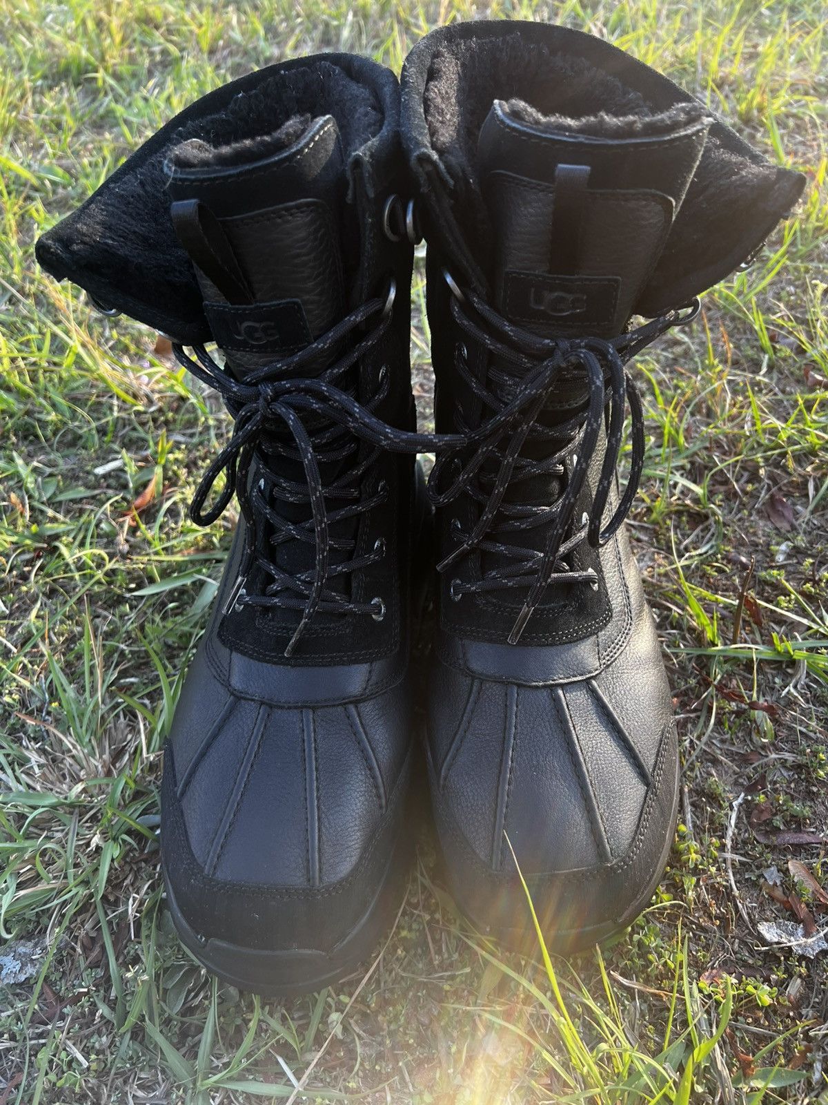 Ugg CLEAN UGG size 11.5 Mens Adirondack XXV Black Boots Size US 11.5 / EU 44-45 - 11 Thumbnail