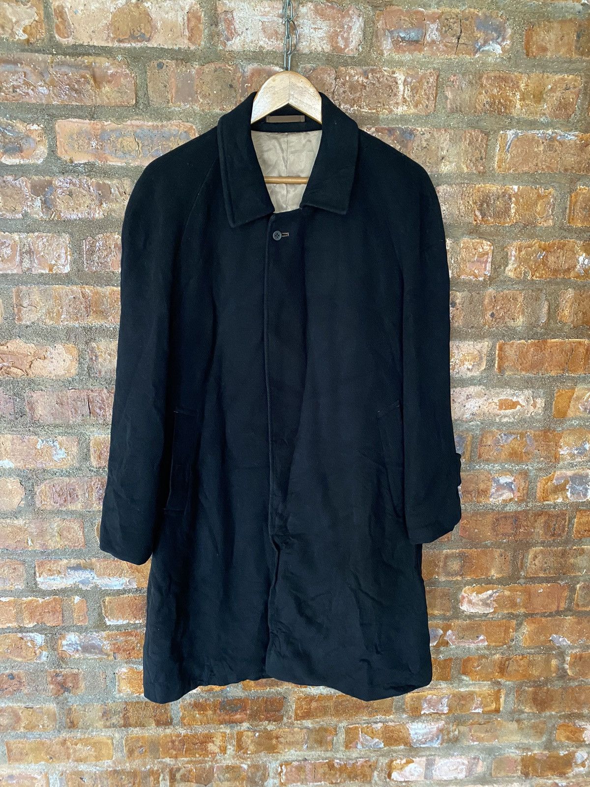 Loro Piana 90s Loro Piana raglan wool Jacket Size US M / EU 48-50 / 2 - 2 Thumbnail