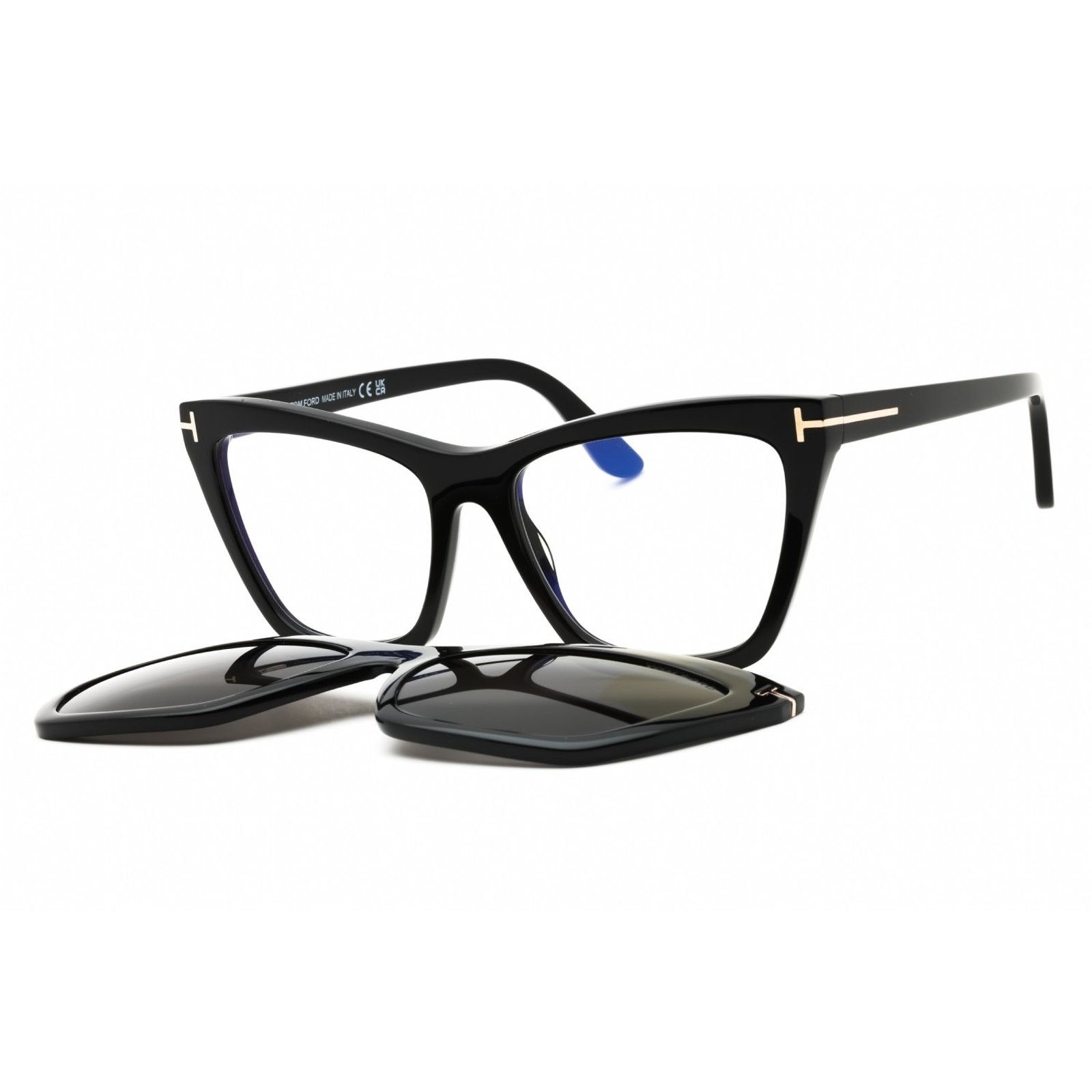 Tom Ford NEW Tom Ford FT5971-B-001 54mm 100% Authentic(585797-GZ1) Size ONE SIZE - 1 Thumbnail