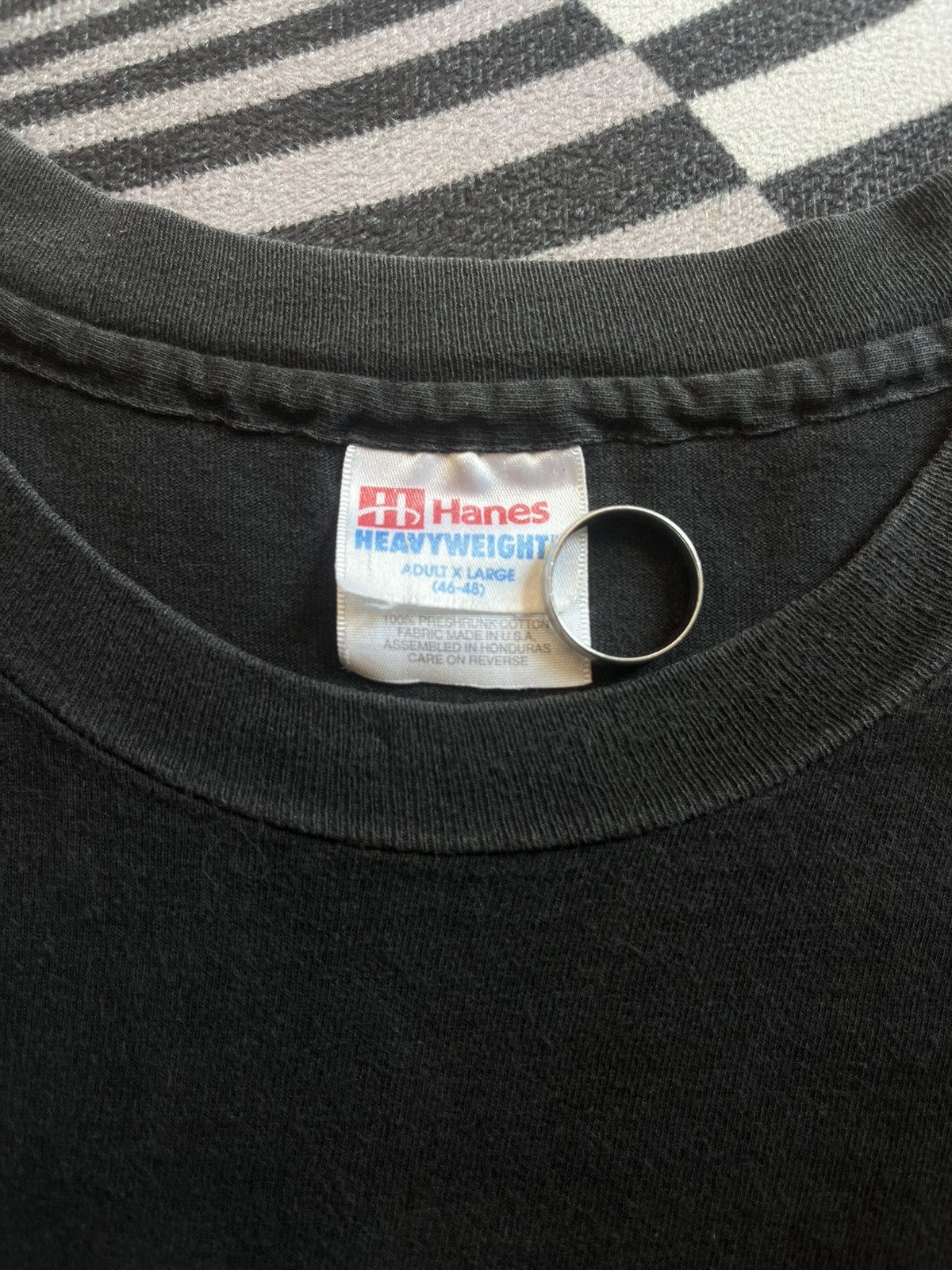 Hanes Vintage Hanes Big Logo 90’s Tshirt Size US XL / EU 56 / 4 - 4 Thumbnail