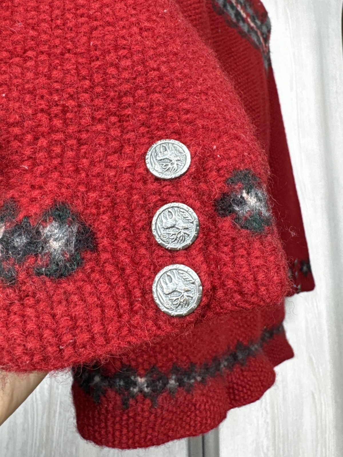 Lauren Ralph Lauren Ralph Lauren Sweater Cardigan Exclusive Hand Knit Fair Isle Size S / US 4 / IT 40 - 10 Thumbnail