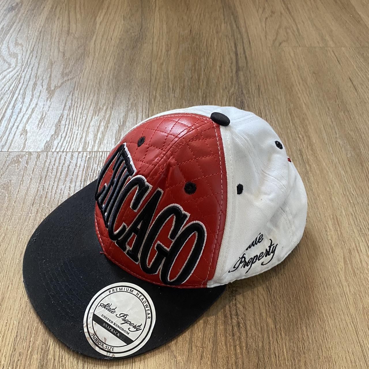 Other Black and red Chicago baseball cap #streetwear NBA Size ONE SIZE - 3 Thumbnail