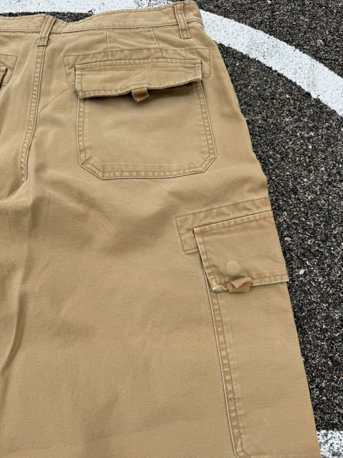 Gap × Jean × Vintage Vintage Gap Double Knee Cargo Pants Size US 32 / EU 48 - 6 Thumbnail