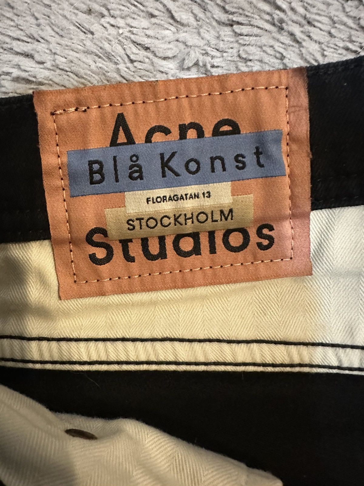 Acne Studios Acne Studios Blå Konst skinny jeans Size US 30 / EU 46 - 4 Thumbnail