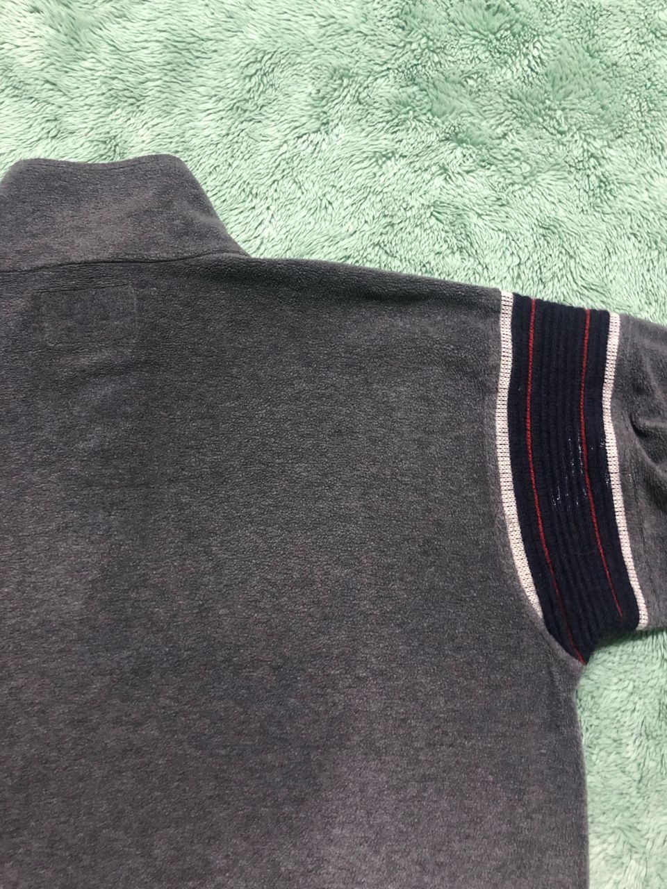 Other VINTAGE WALKING SILVY HALF ZIPPER CENTER FLEECE JACKET Size US L / EU 52-54 / 3 - 10 Thumbnail