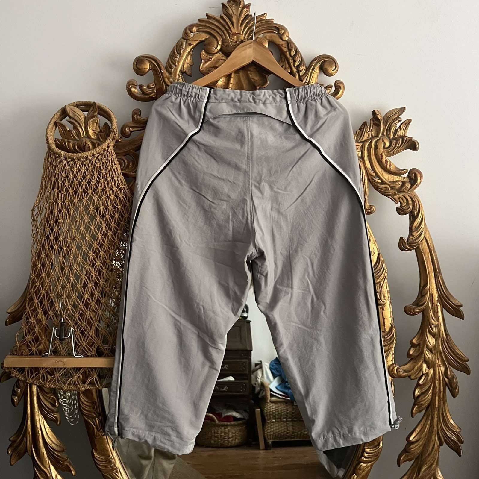 Nike × Vintage 2000s Vintage Nike Drill Long Shorts 3/4 Pants Y2k Sz m Size US 34 / EU 50 - 2 Thumbnail