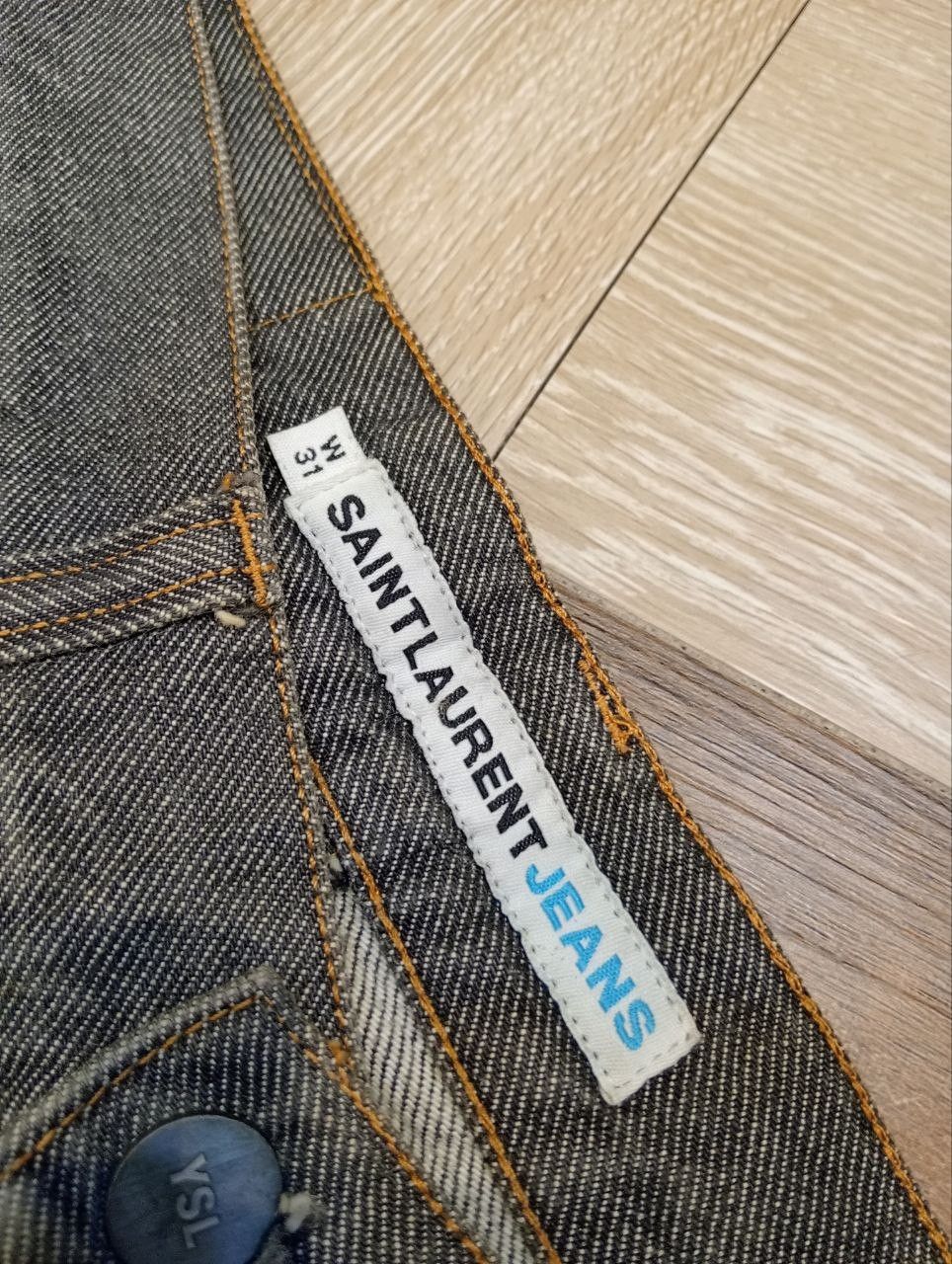 Saint Laurent Paris SAINT LAURENT JEANS GREY DENIM PANTS Size US 31 - 8 Thumbnail