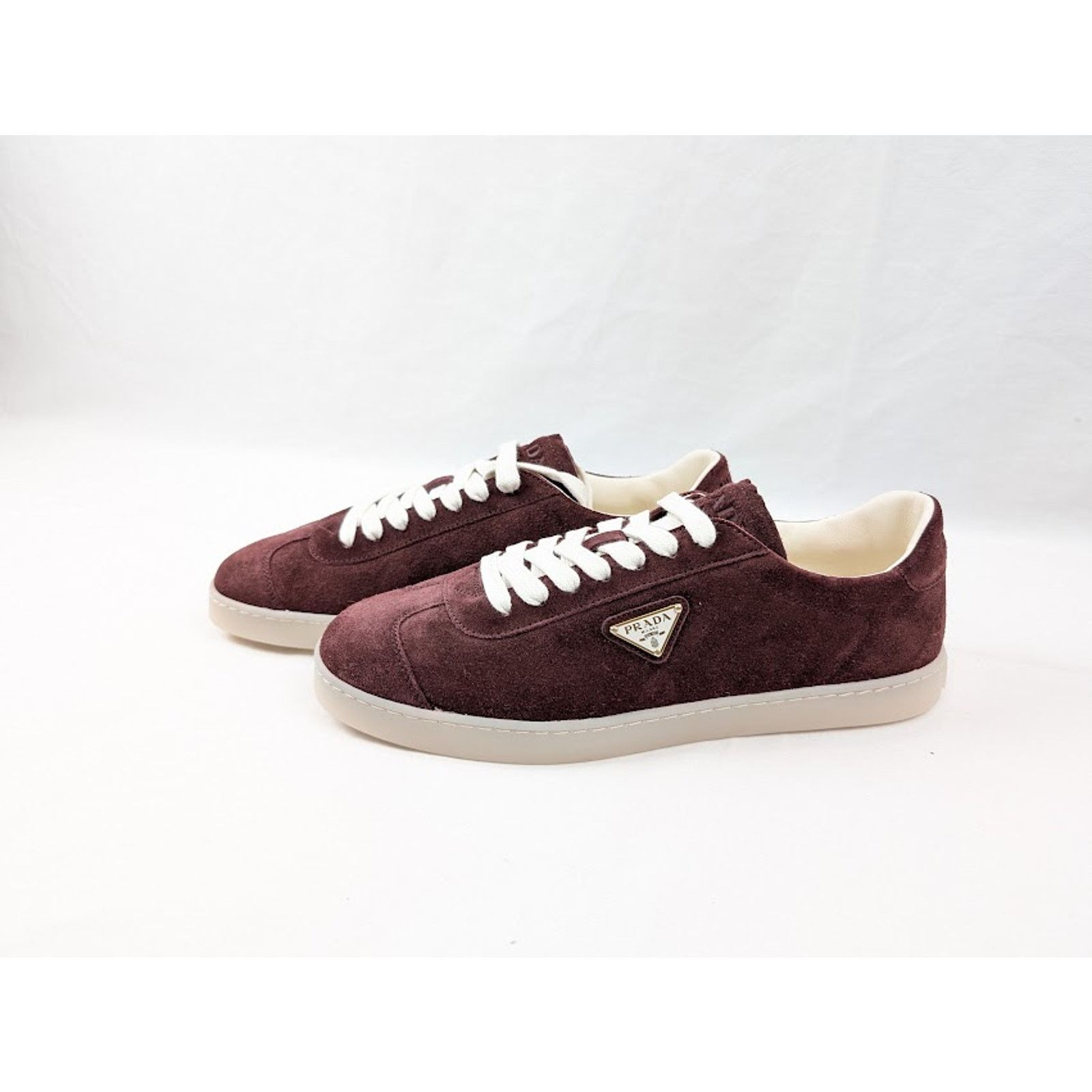 Prada o1rshd1 Low-Top Sneakers in Bordeaux Size US 10.5 / EU 43-44 - 16 Thumbnail