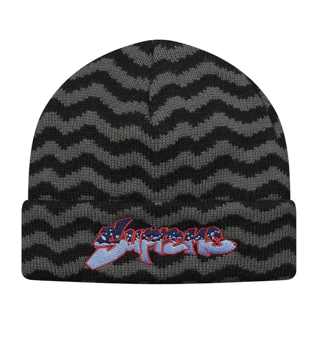 Supreme Supreme Zig Zag Stripe Beanie Size ONE SIZE - 2 Thumbnail