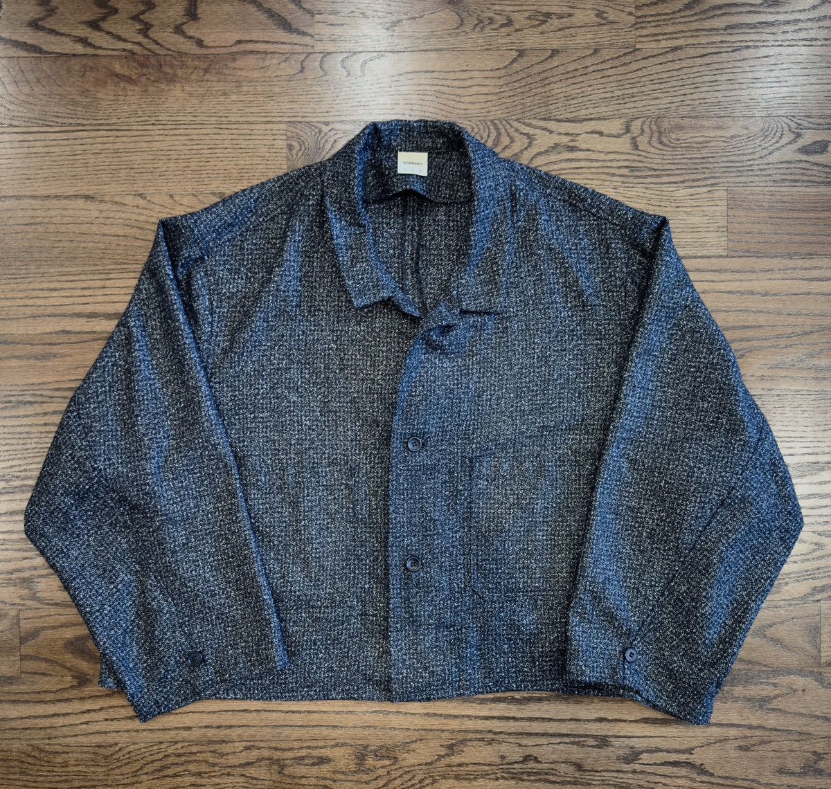 Other Badhiya LANTIKI Cropped Oversized Wool Jacket Size US L / EU 52-54 / 3 - 4 Thumbnail