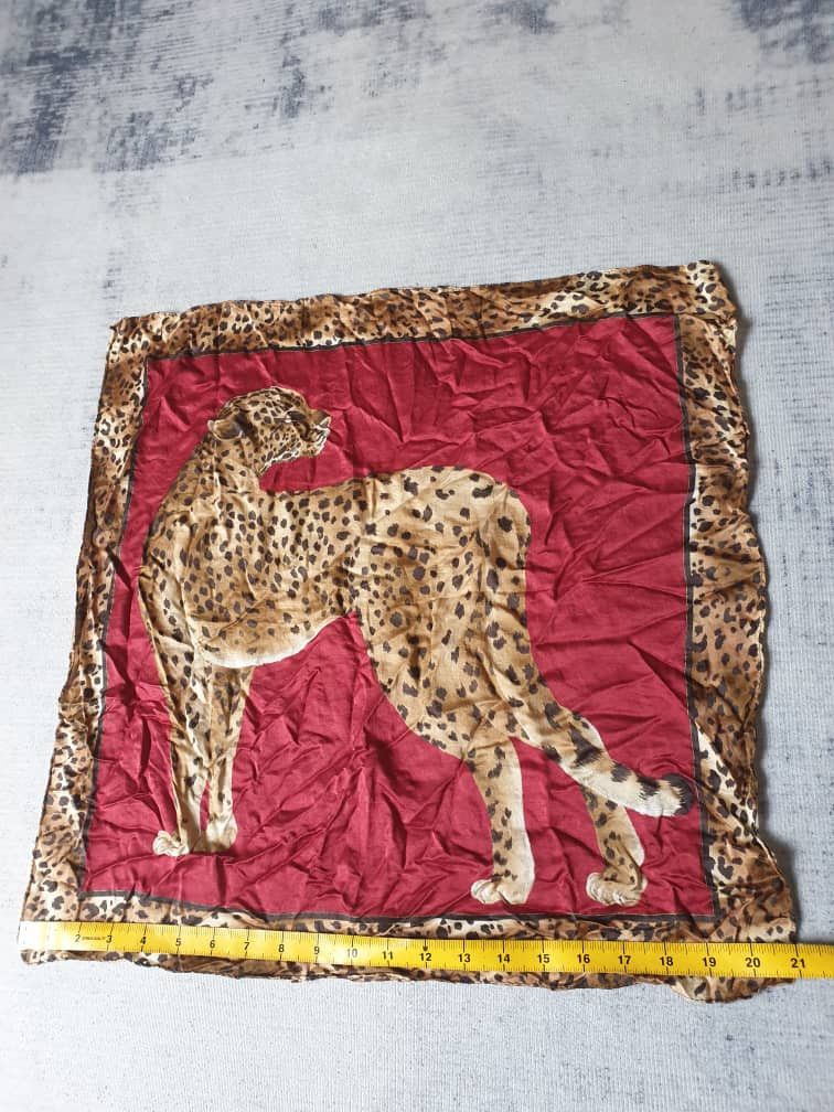 Krizia Uomo Leopard krizia red colour scarves Size ONE SIZE - 5 Thumbnail