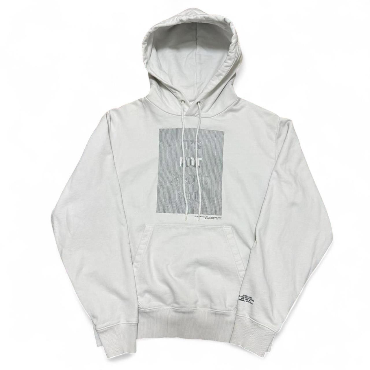 Helmut Lang Helmut Lang HWT lent hoodie chalk white. Men's size Medium. Size US M / EU 48-50 / 2 - 1 Thumbnail