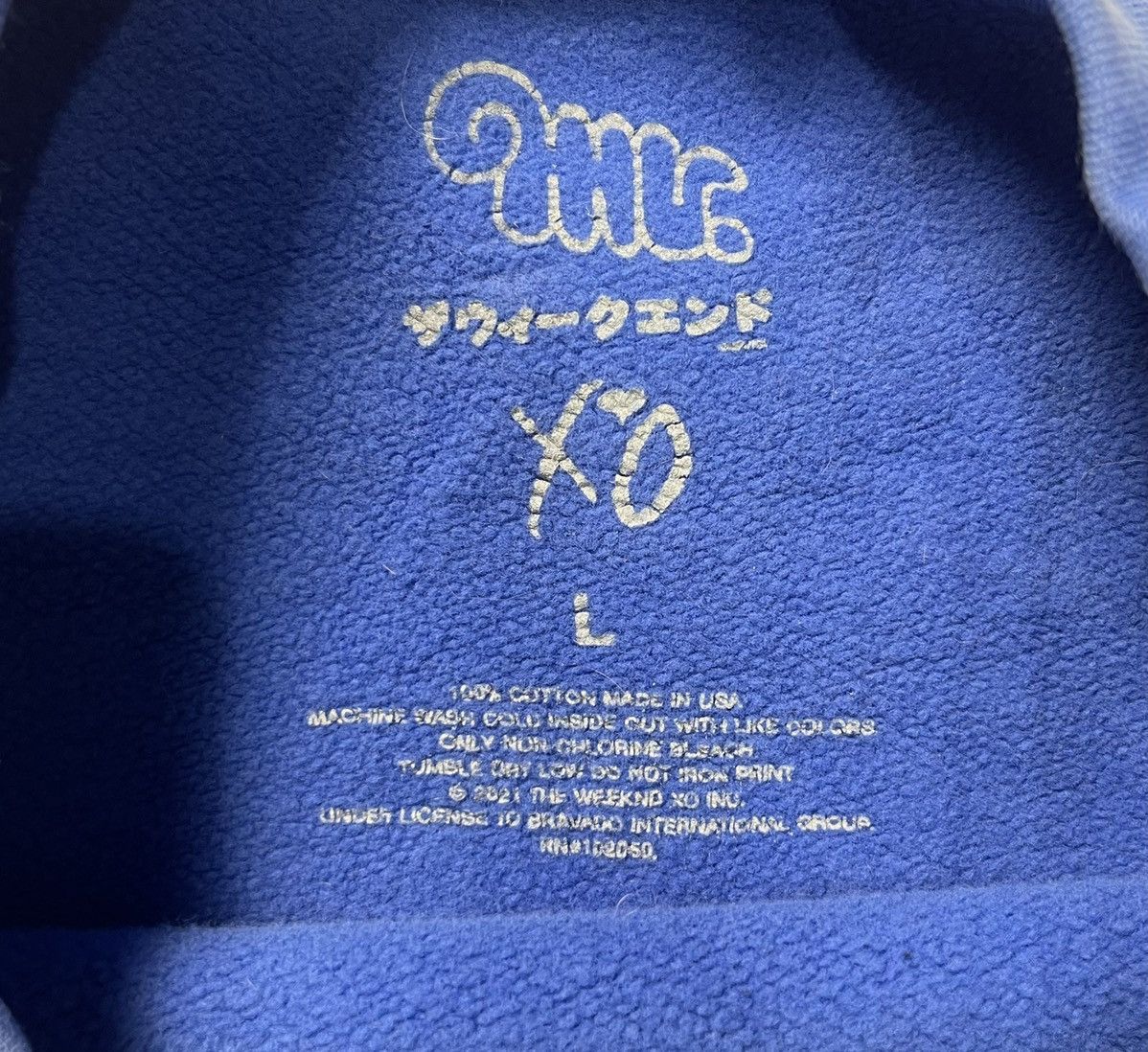 The Weeknd Mr. X The Weeknd Thursday Logo Crewneck Size US L / EU 52-54 / 3 - 4 Thumbnail