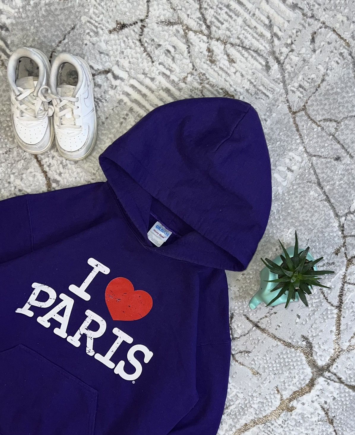 I Love NY × Vintage I LOVE PARIS ❤️ VINTAGE I HEART PARIS HOODIE VINTAGE Size US S / EU 44-46 / 1 - 2 Thumbnail