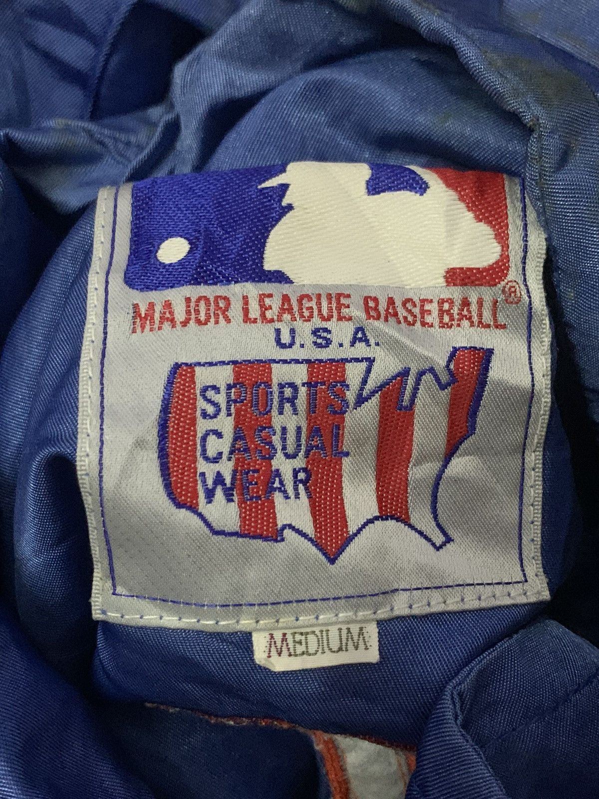 MLB New York Mets Windbraker Jacket Size US M / EU 48-50 / 2 - 5 Thumbnail
