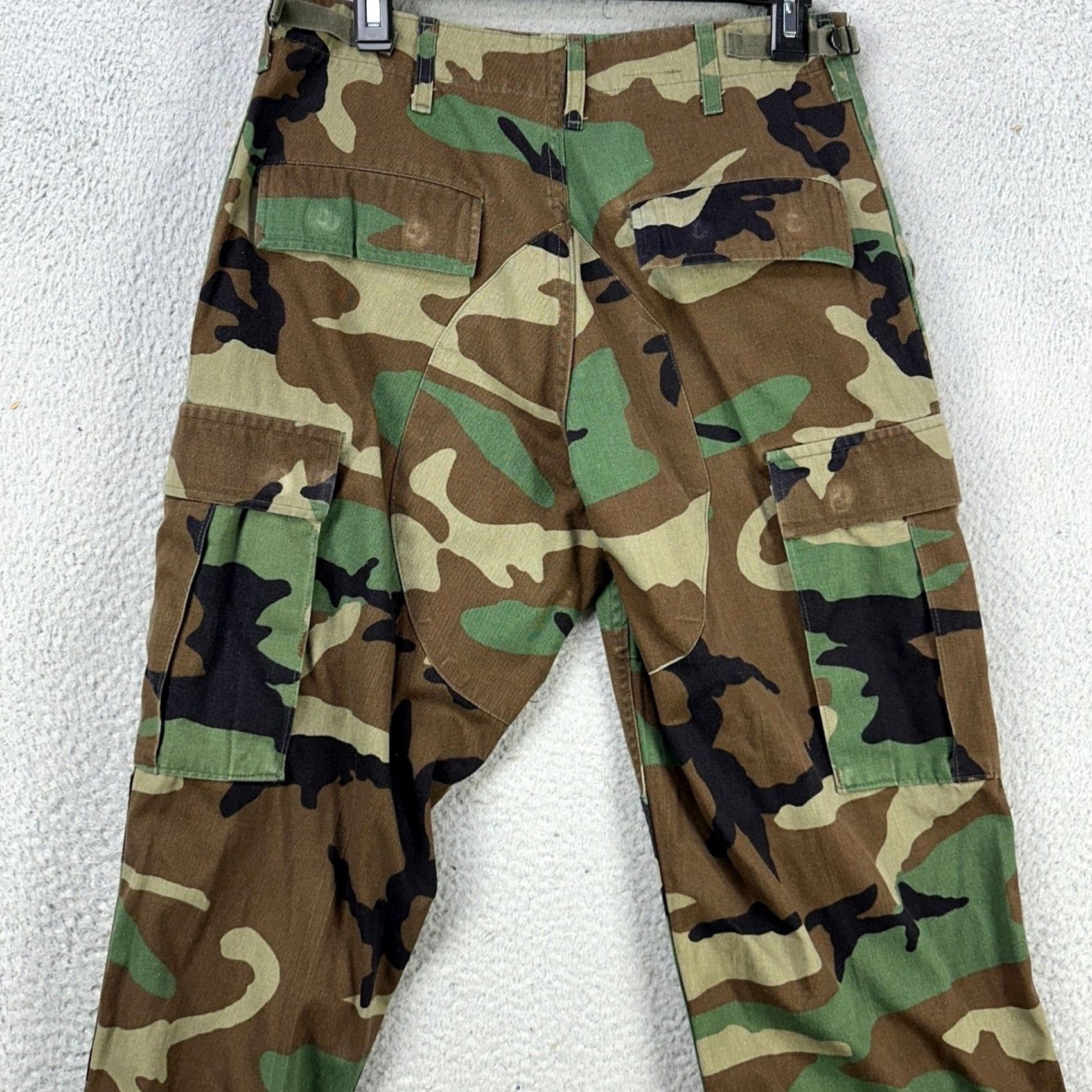 Propper Proper Men Cargo Pants 31 Small Green Woodland Camo Military Trouser Nylon Blend Shirt? Size US 29 - 3 Thumbnail