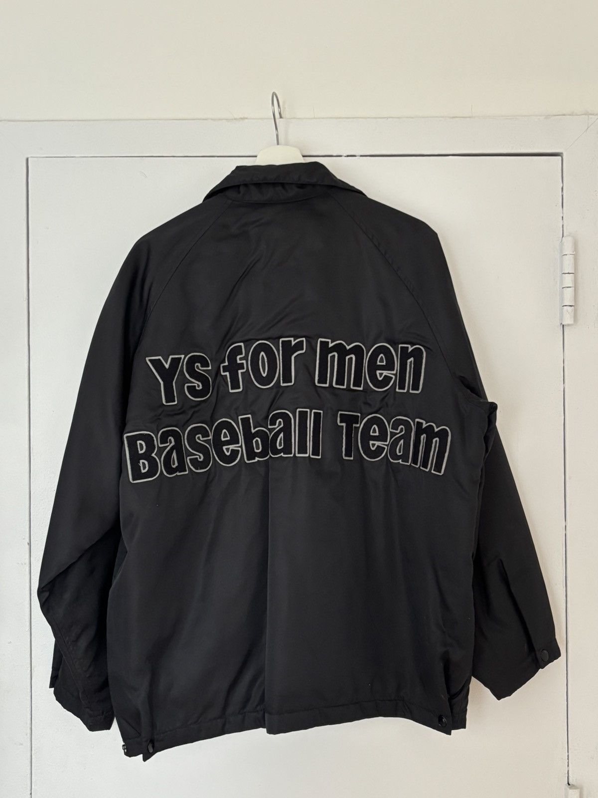 Yohji Yamamoto YFM Baseball Team Coach Jacket Size US L / EU 52-54 / 3 - 1 Thumbnail