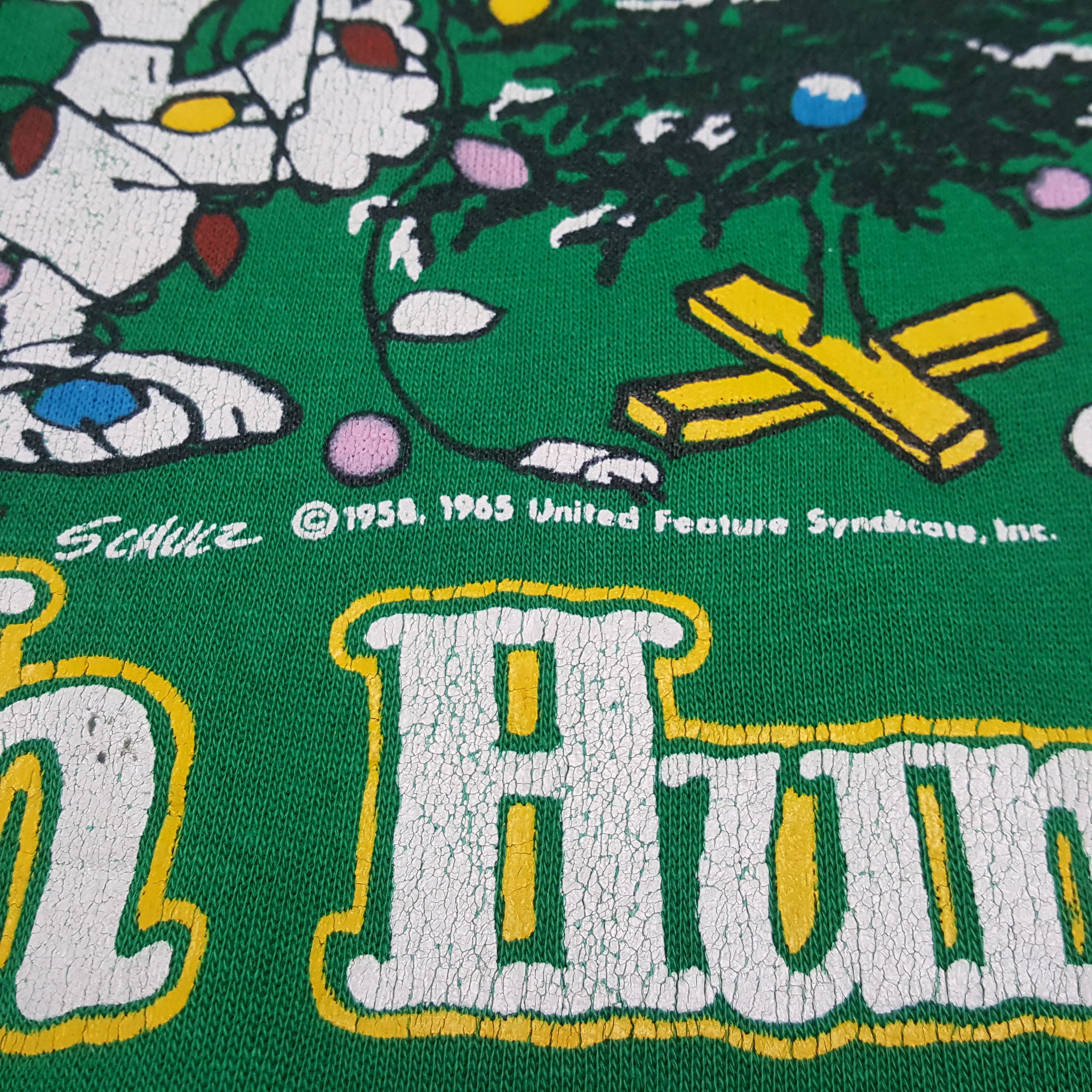Vintage Vintage 80's Peanut x Bah Humbug Sweatshirt C302N9 Size US XXL / EU 58 / 5 - 8 Thumbnail