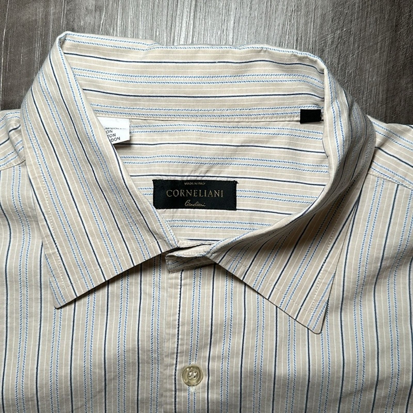 Corneliani Corneliani Long Sleeve Button Down - Large Size US L / EU 52-54 / 3 - 6 Thumbnail