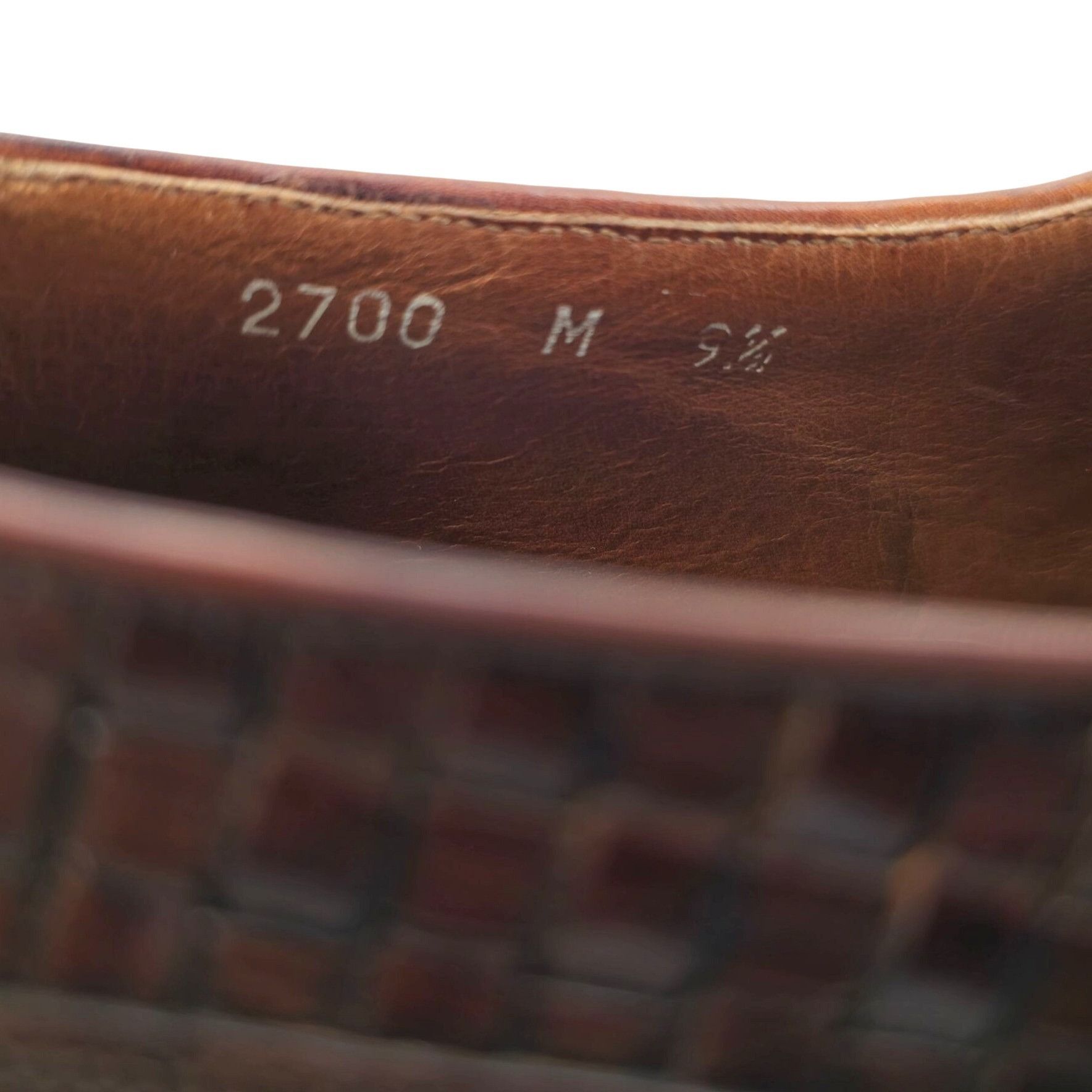 Bragano × Cole Haan Bragano Cole Haan Woven Leather Oxfords Brown Italy Mens 9.5 Size US 9.5 / EU 42-43 - 8 Thumbnail