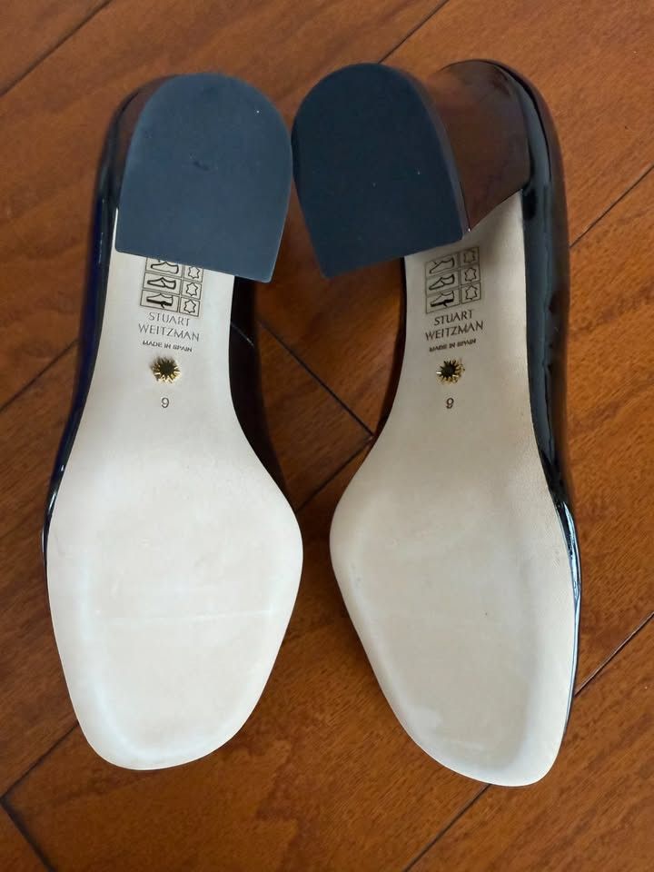 Stuart Weitzman Stuart Weitzman Womens Curveblock 85 Pumps Shoes Size US 9 / IT 39 - 6 Thumbnail