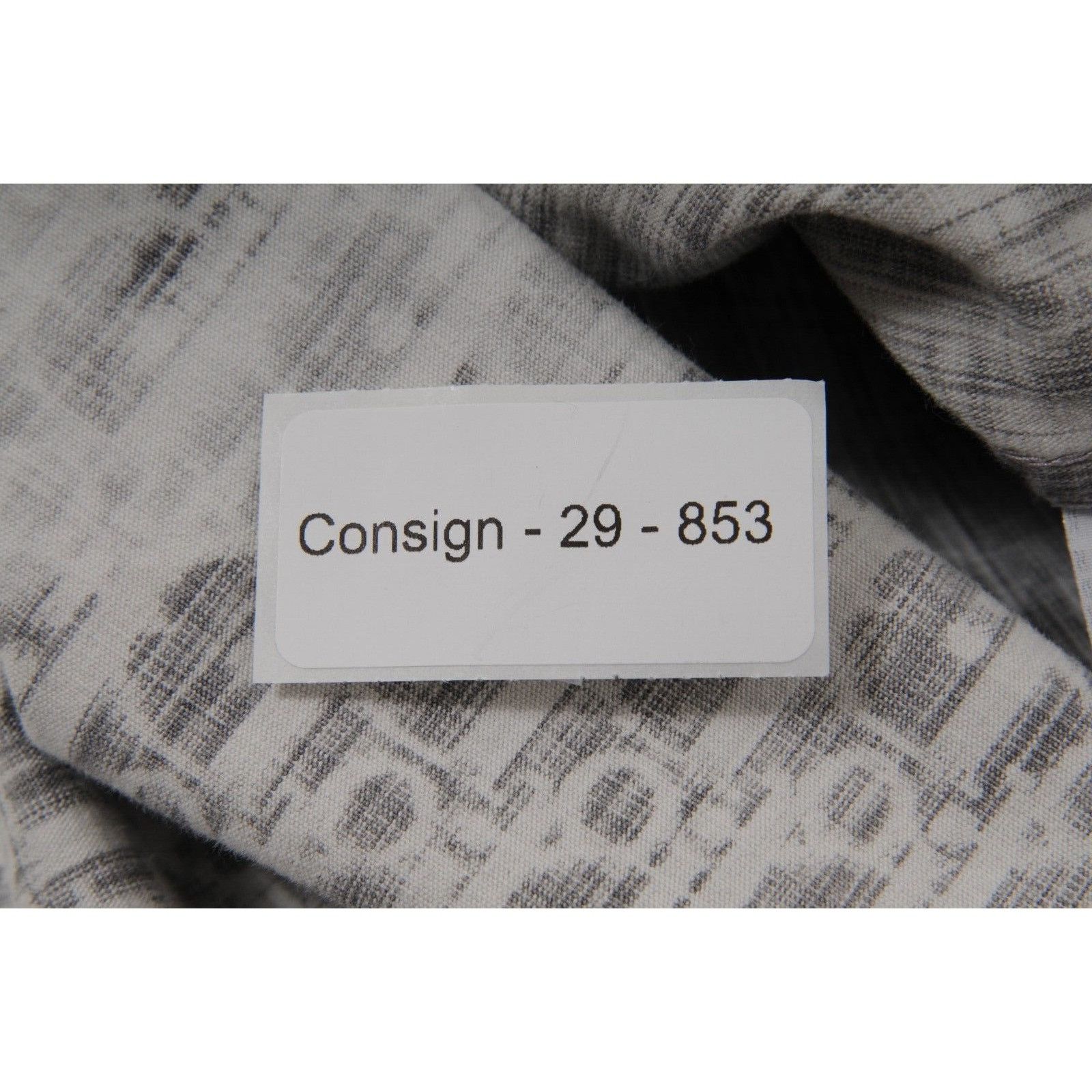 Dior Oblique Button Down Denim Shirt IT 42 White Size US L / EU 52-54 / 3 - 17 Thumbnail