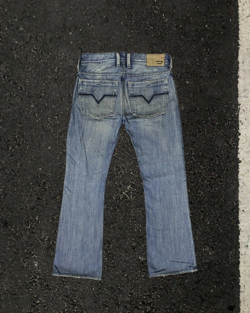 If Six Was Nine × Japanese Brand × Le Grande Bleu (L.G.B.) Vintage Diesel Flare fading denim Size US 28 / EU 44 - 2 Thumbnail