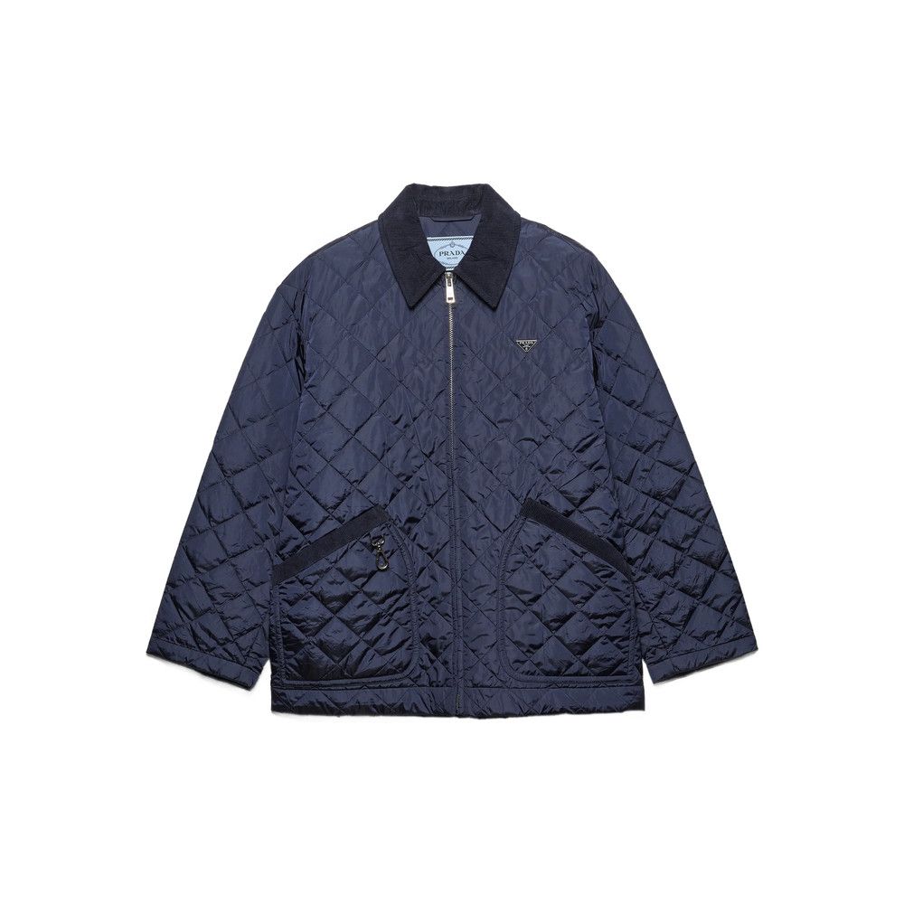 Prada Prada BLUE Jackets - Puffer Jackets Size XS / US 0-2 / IT 36-38 - 1 Thumbnail