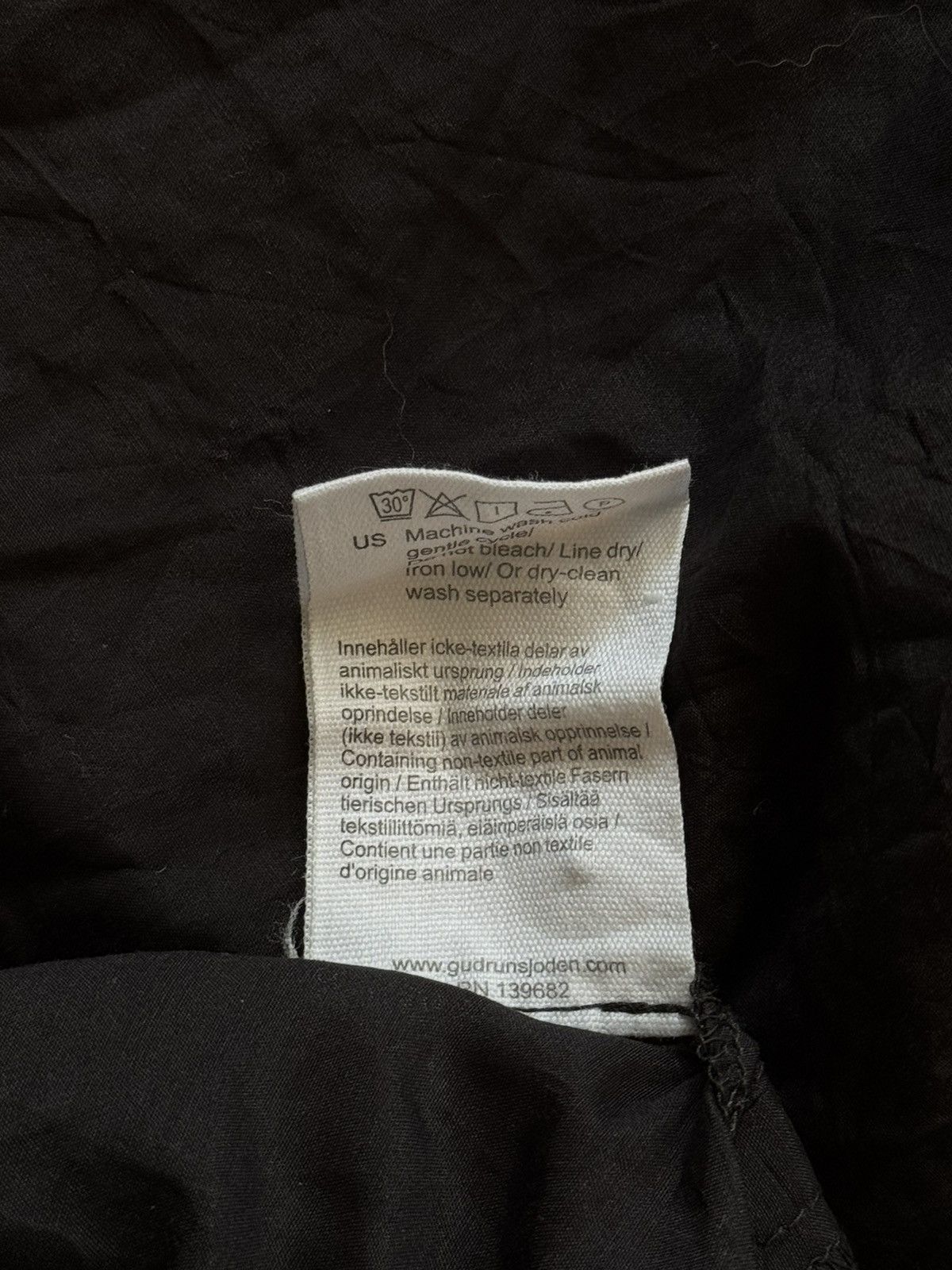 Designer × Gudrun Sjoden Gudrun Sjoden cotton silk blend wide leg culottes pants Y2K Size 26" / US 2 / IT 38 - 6 Thumbnail