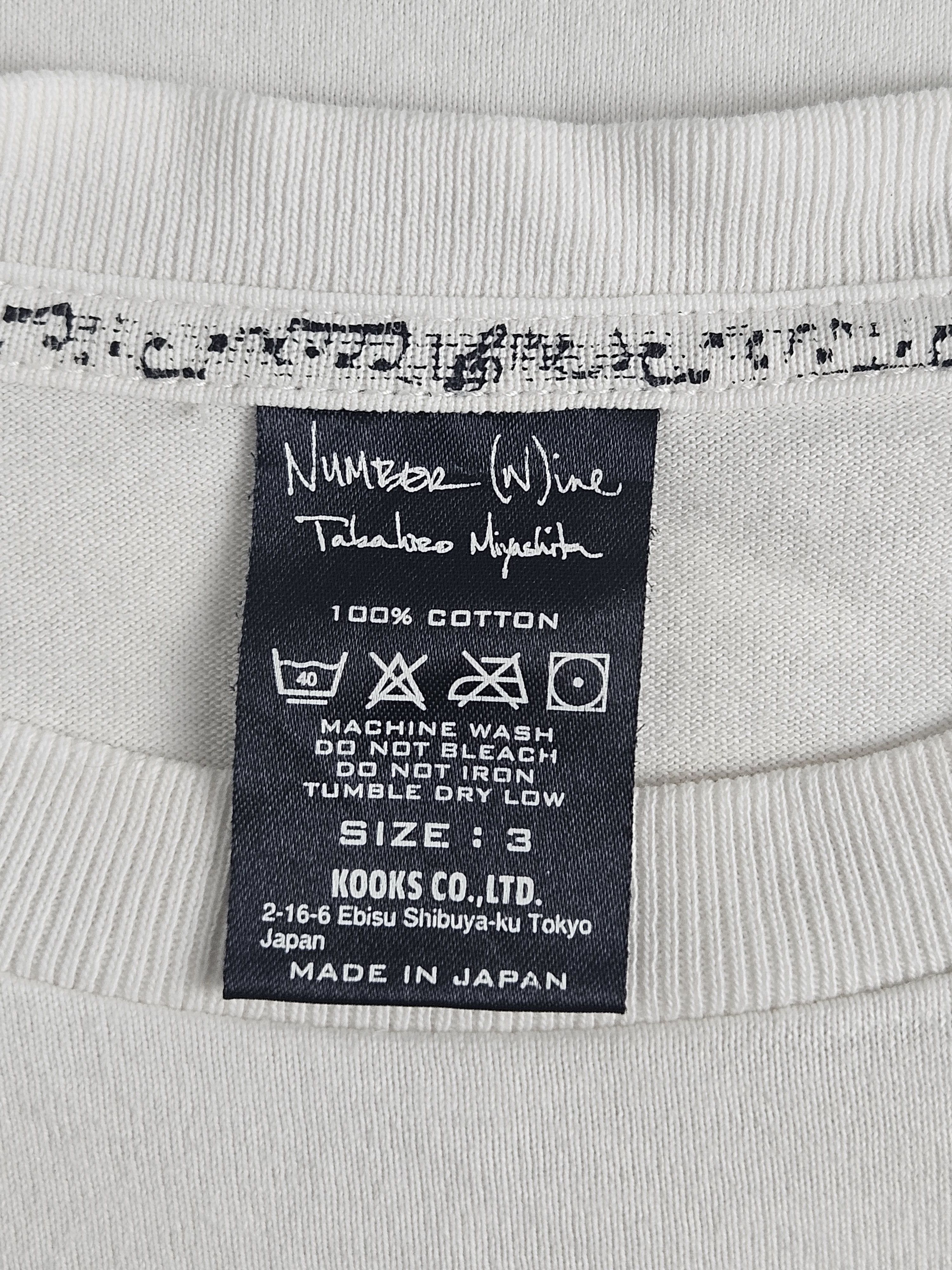 Number (N)ine Number Nine Allen Ginsberg Quote shirt Size US M / EU 48-50 / 2 - 4 Thumbnail