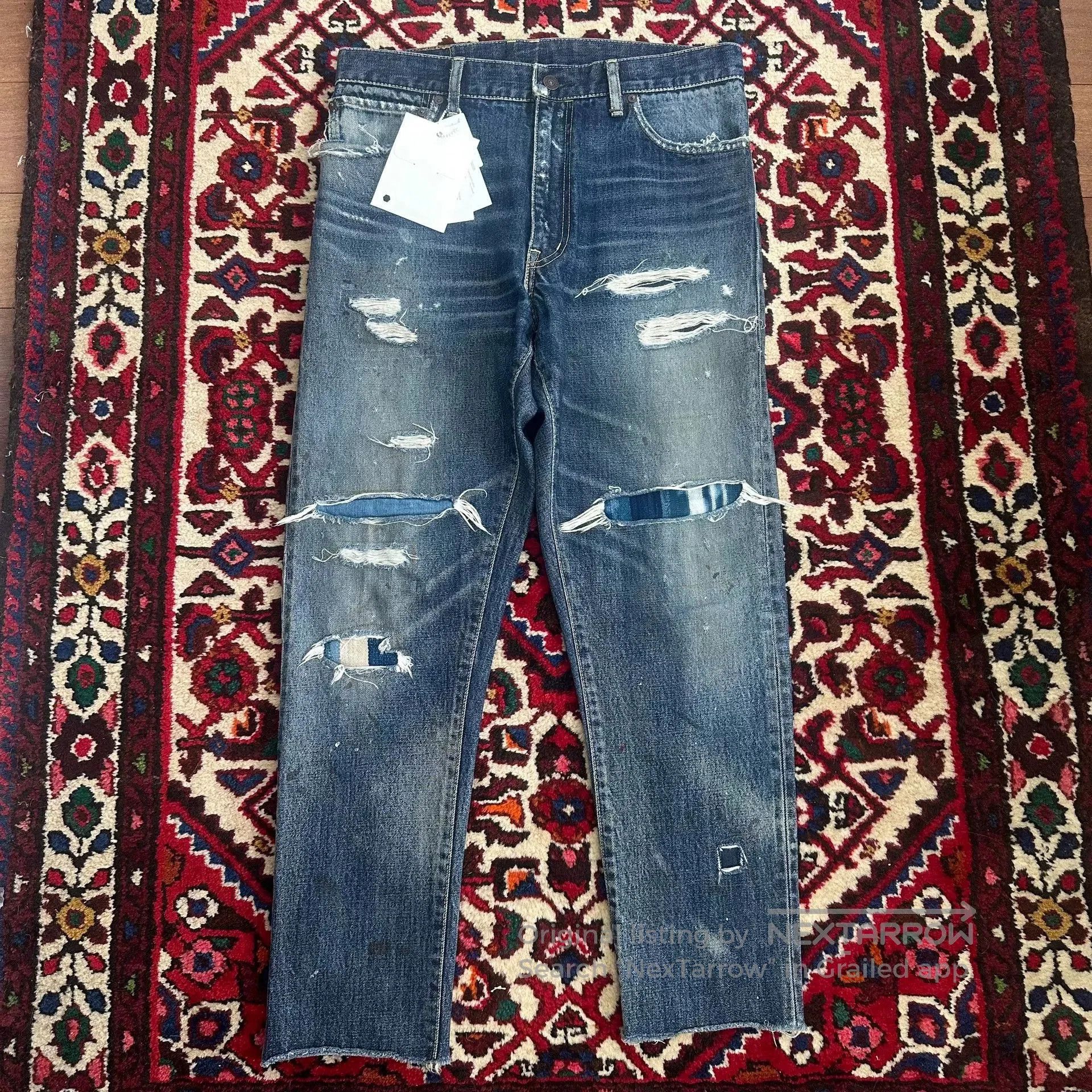 Visvim visvim 21aw journeyman distressed denim pants. Size US 31 - 1 Thumbnail