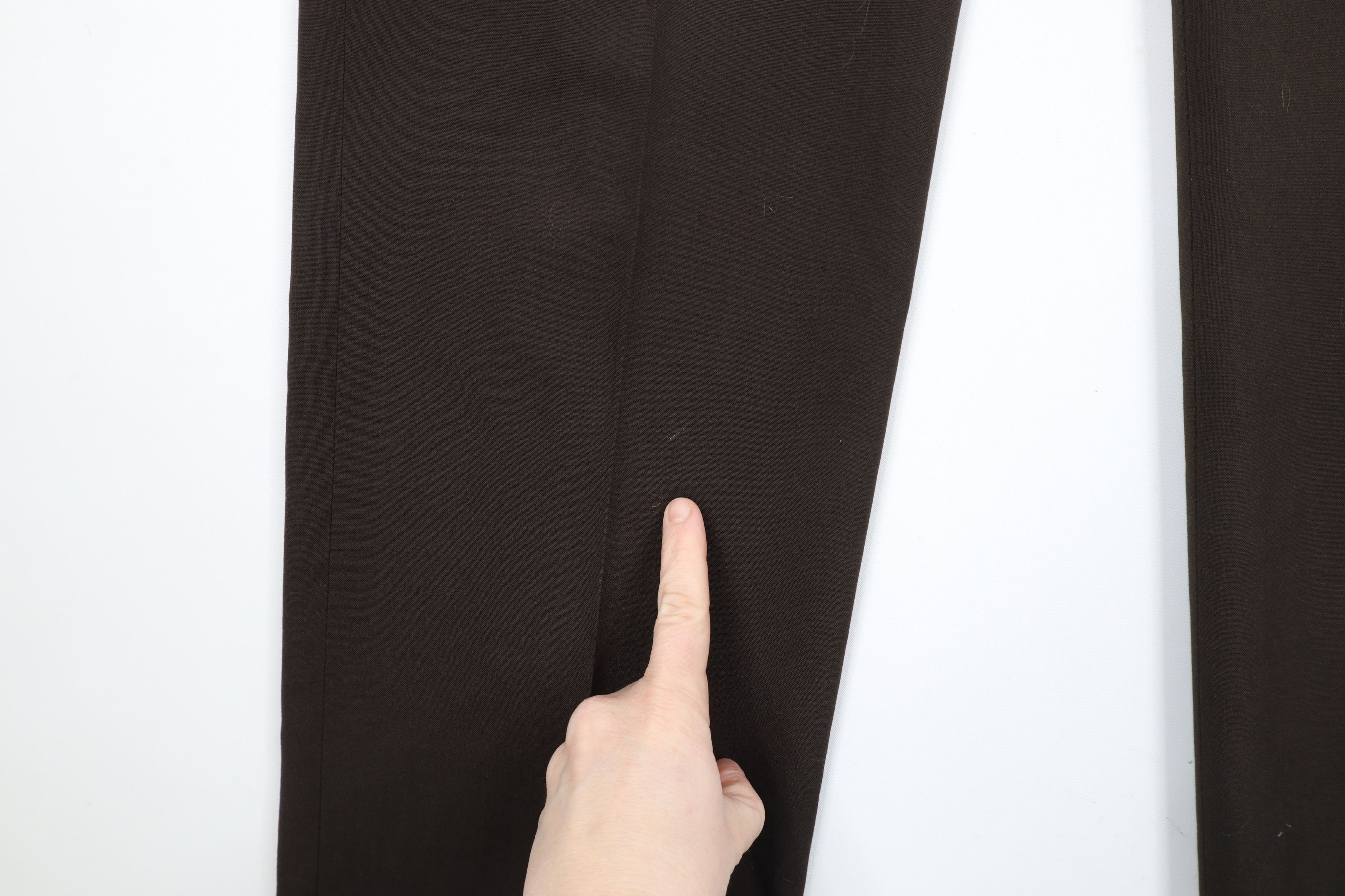 Vintage 70s Streetwear Flared Wide Leg Chino Pants Brown USA
