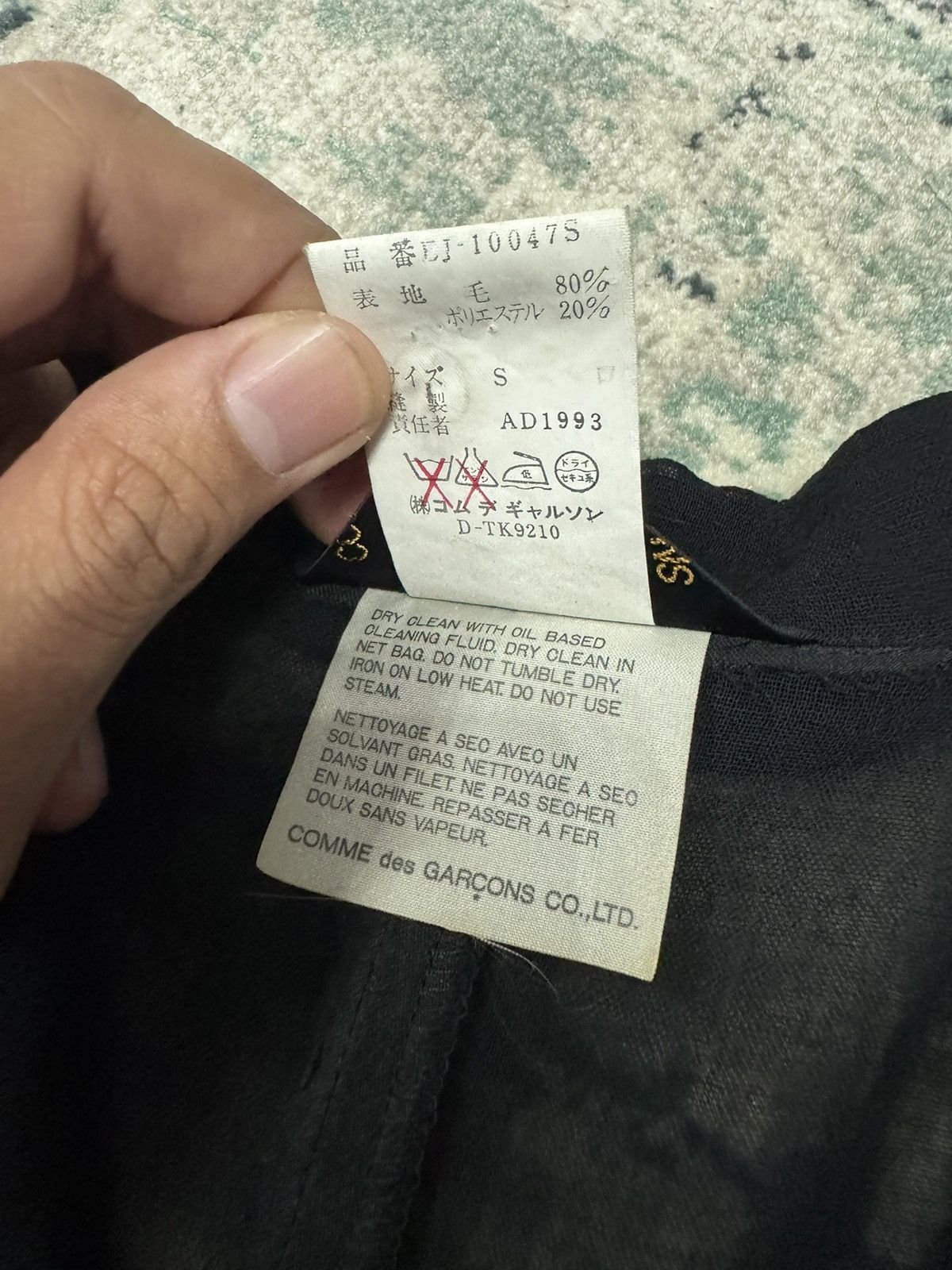 Comme des Garcons VINTAGE 1990s COMME DES GARCONS AD1993 MULTISLEEVES JACKET Size US S / EU 44-46 / 1 - 8 Thumbnail