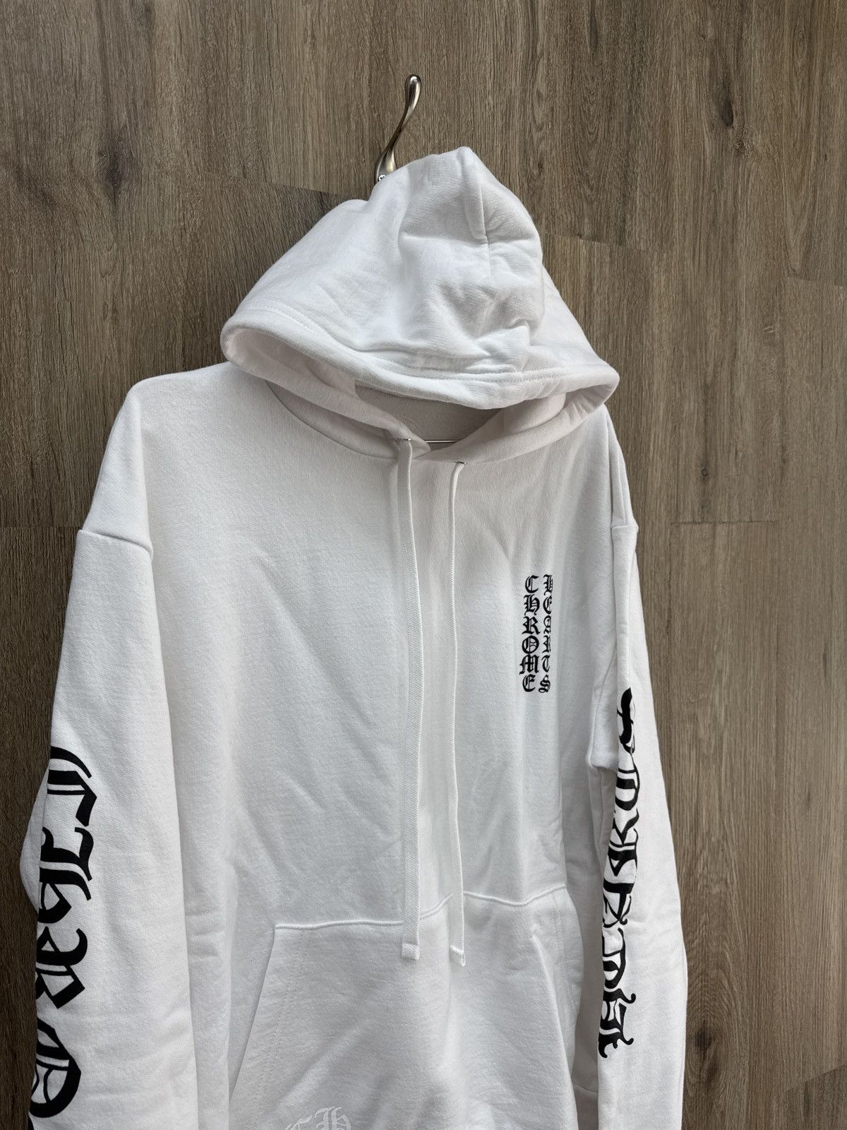 Chrome Hearts Chrome Hearts White Pull Over Hoodie Size US M / EU 48-50 / 2 - 2 Thumbnail