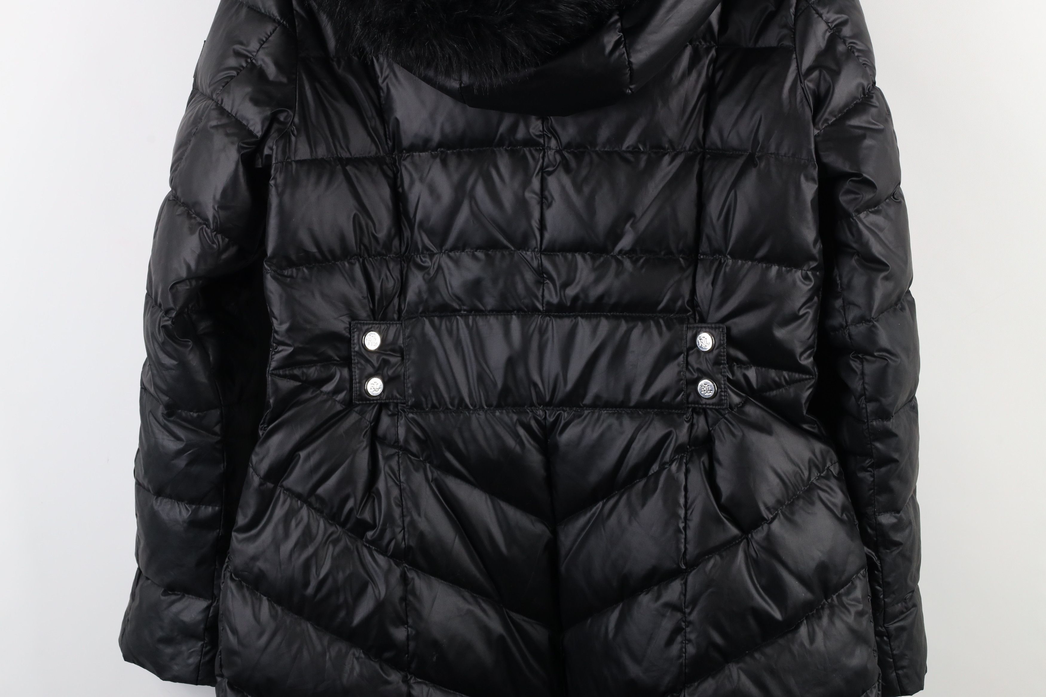 Ralph Lauren × Vintage Vintage Ralph Lauren Fill Hooded Puffer Full Length Jacket Size S / US 4 / IT 40 - 17 Thumbnail