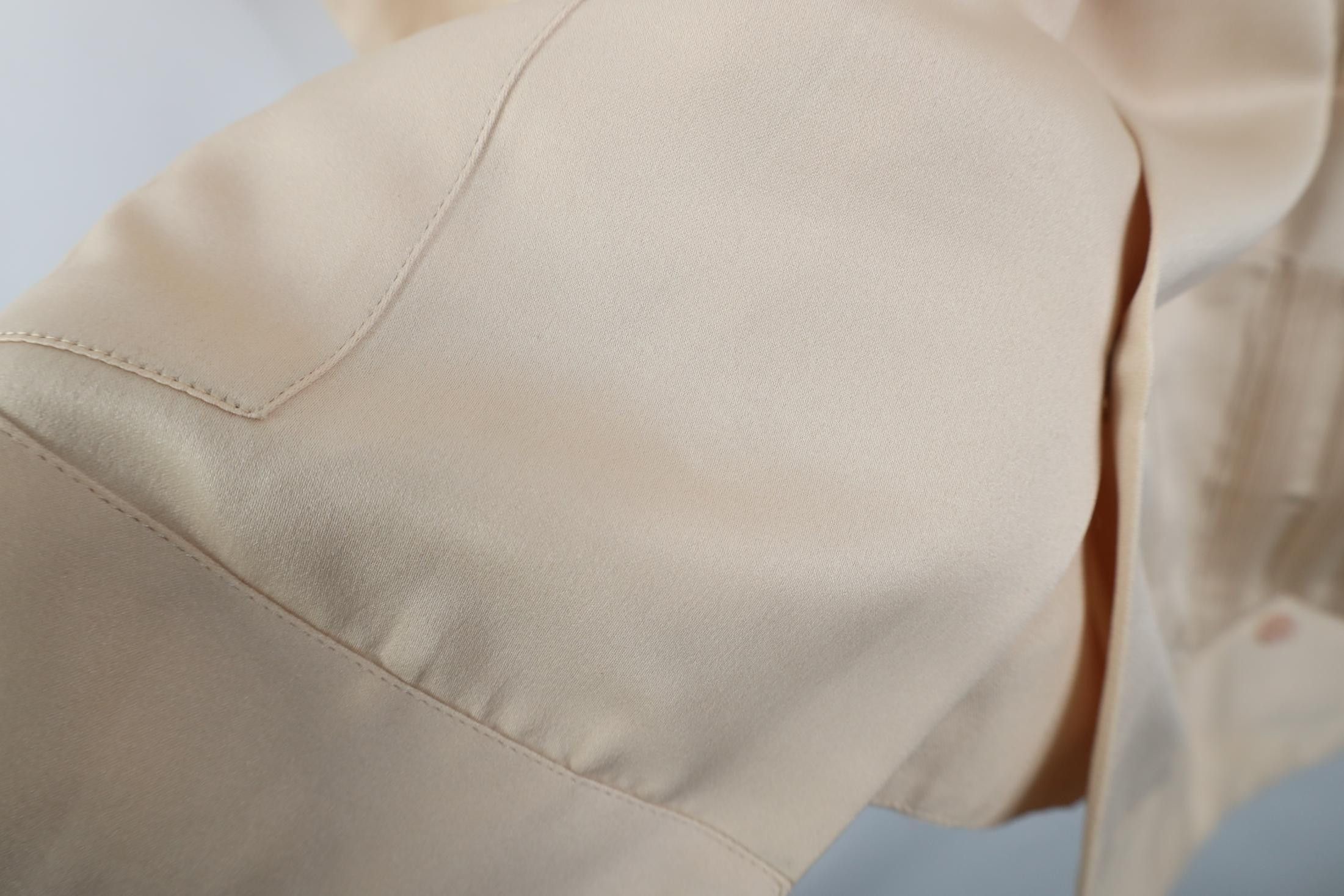 Vintage Vintage 90s Rockabilly Western Wedding Button Shirt Beige Size US XXL / EU 58 / 5 - 10 Thumbnail